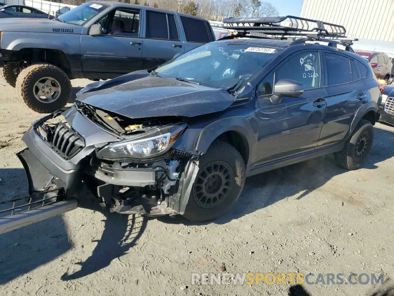 1 Photograph of a damaged car JF2GTHSC2NH265489 SUBARU CROSSTREK 2022