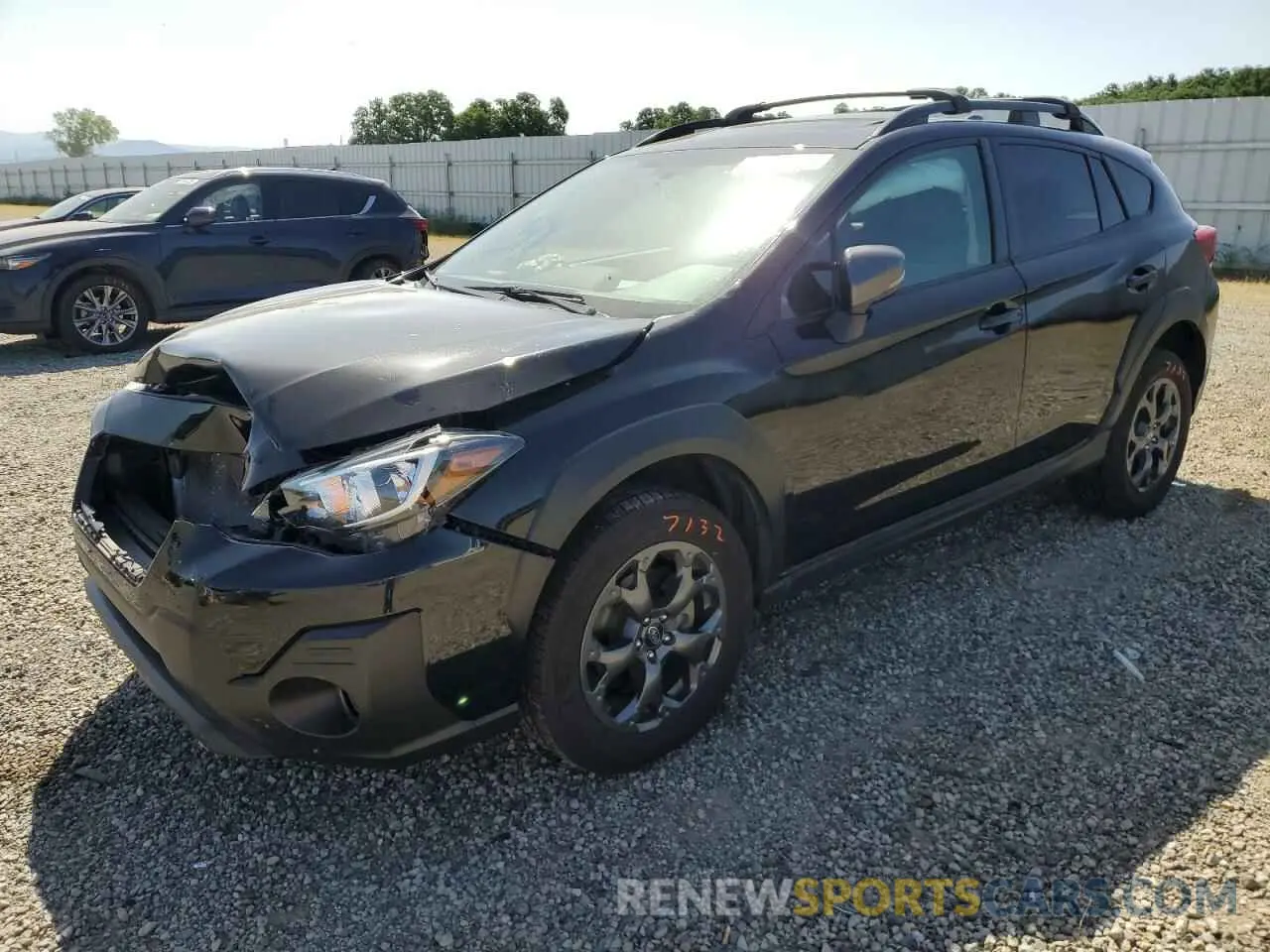 1 Photograph of a damaged car JF2GTHSC3NH269535 SUBARU CROSSTREK 2022