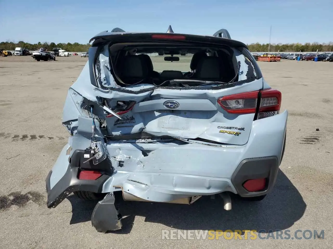 6 Photograph of a damaged car JF2GTHSC3NH272080 SUBARU CROSSTREK 2022