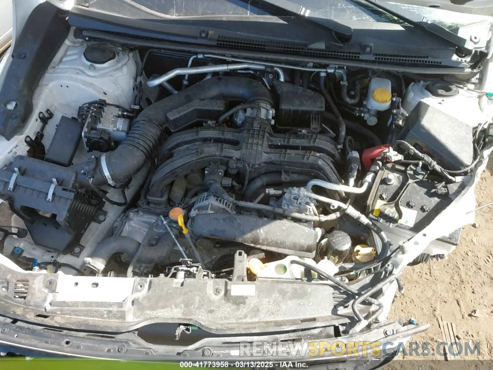 10 Photograph of a damaged car JF2GTHSC4NH231716 SUBARU CROSSTREK 2022