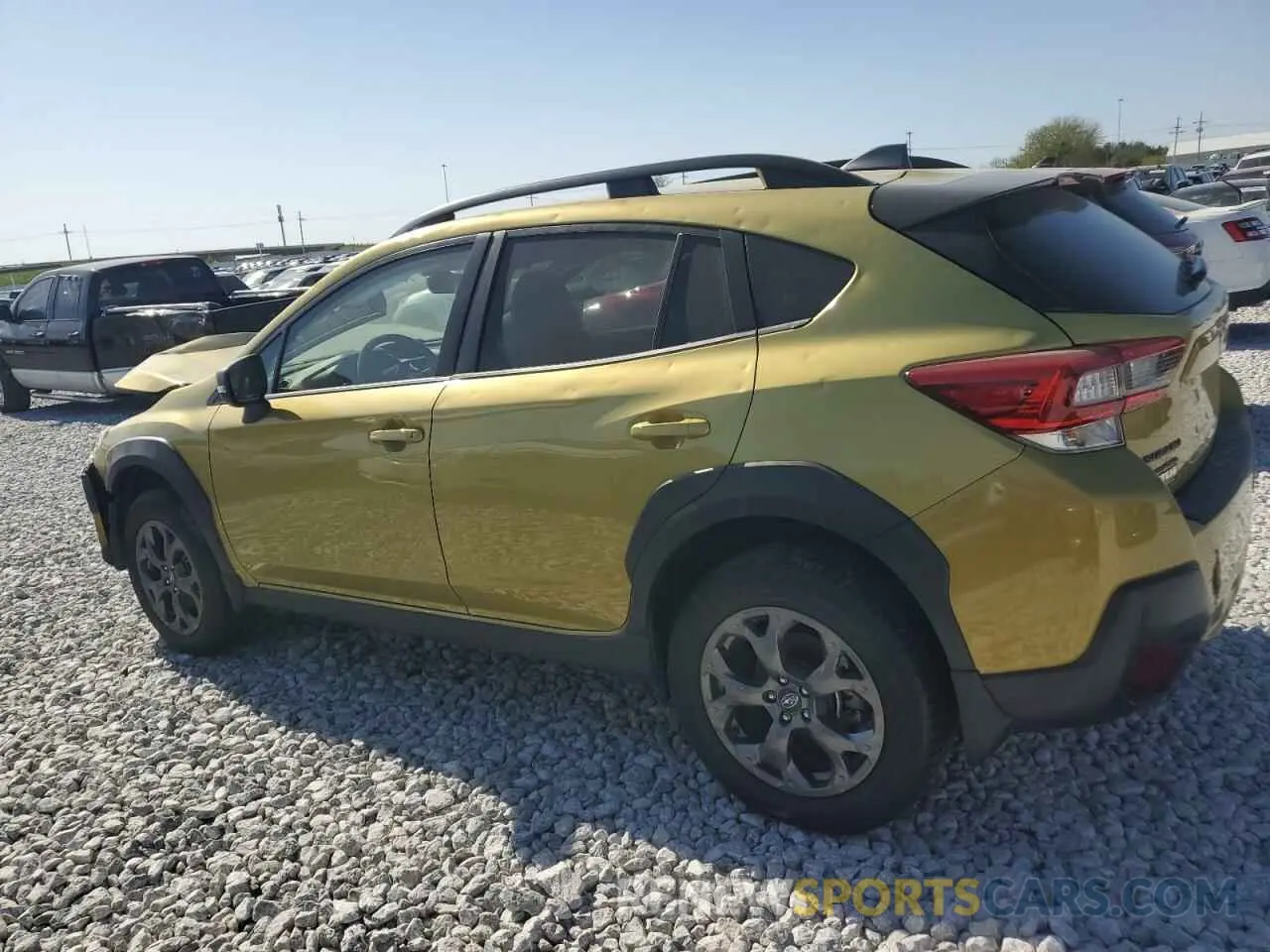 2 Photograph of a damaged car JF2GTHSC4NH255515 SUBARU CROSSTREK 2022