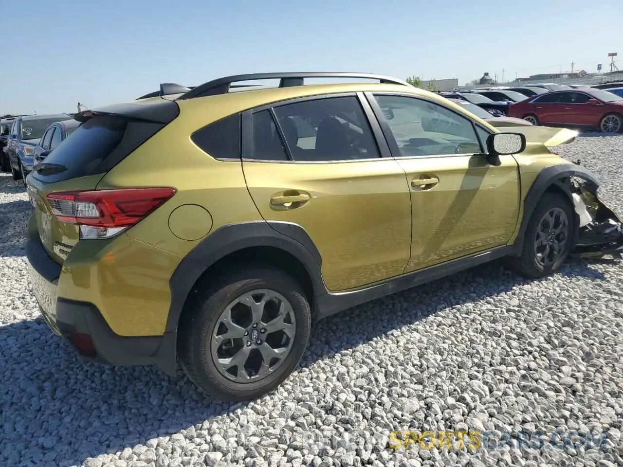 3 Photograph of a damaged car JF2GTHSC4NH255515 SUBARU CROSSTREK 2022
