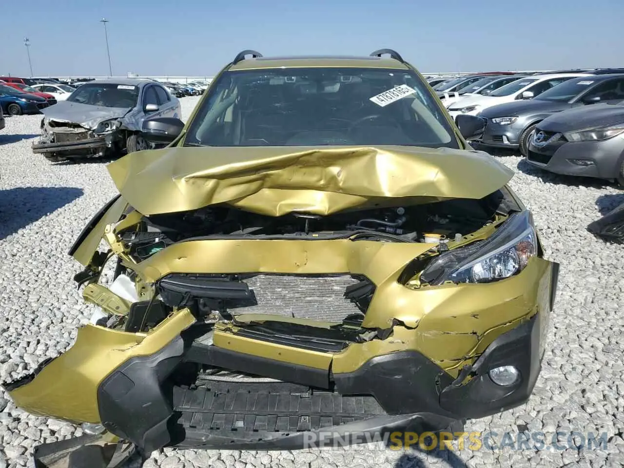 5 Photograph of a damaged car JF2GTHSC4NH255515 SUBARU CROSSTREK 2022