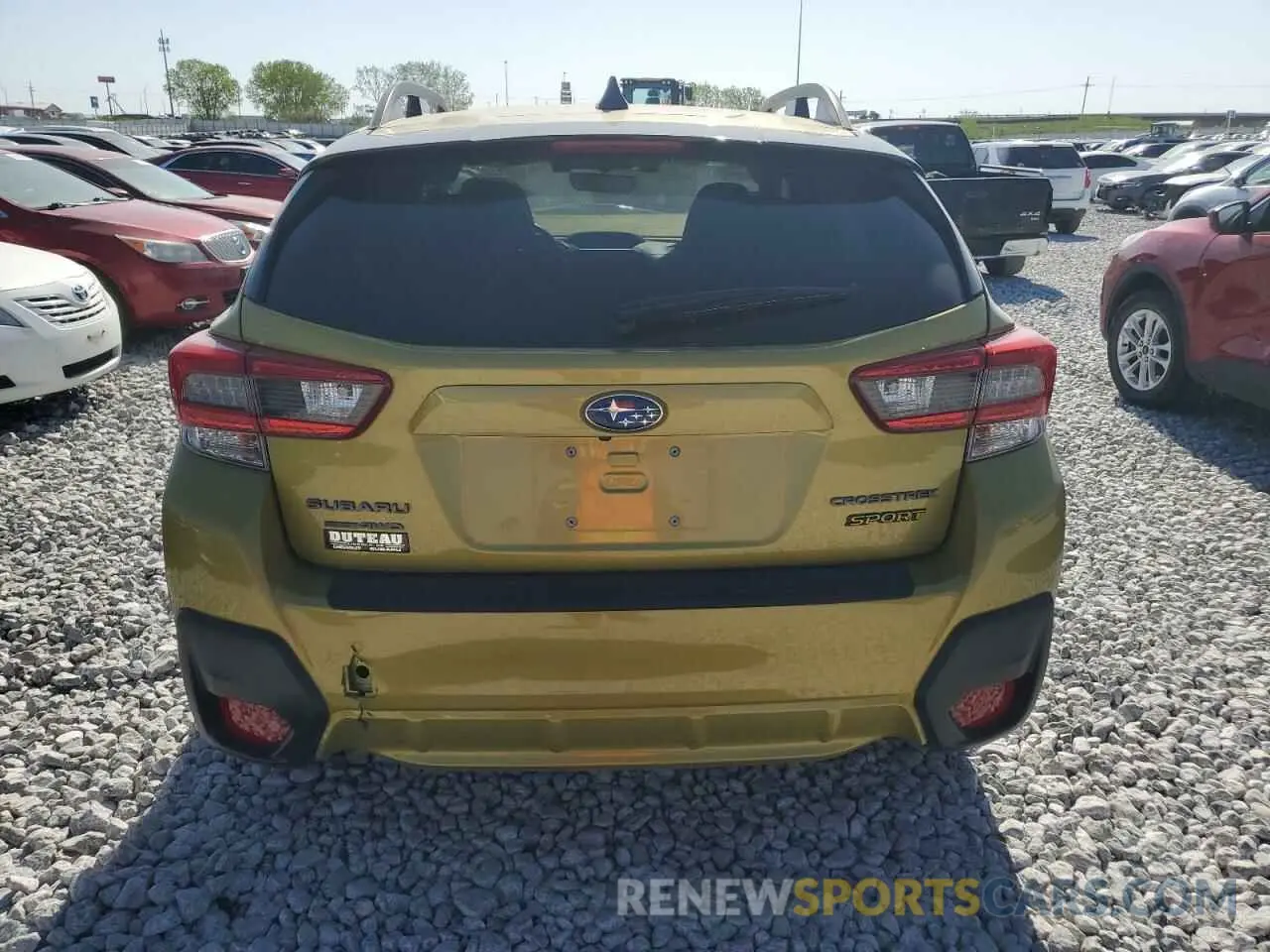 6 Photograph of a damaged car JF2GTHSC4NH255515 SUBARU CROSSTREK 2022