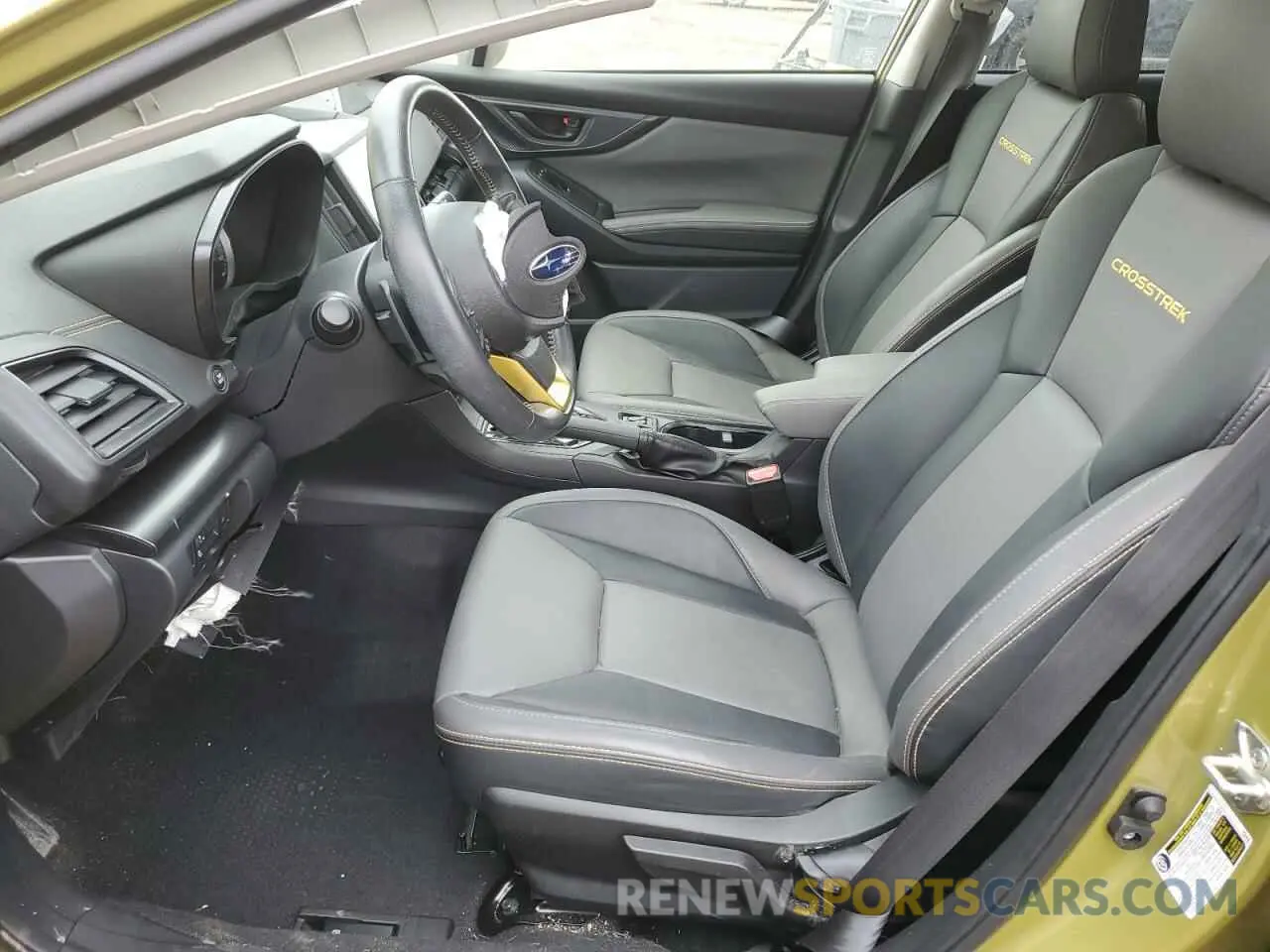 7 Photograph of a damaged car JF2GTHSC4NH255515 SUBARU CROSSTREK 2022