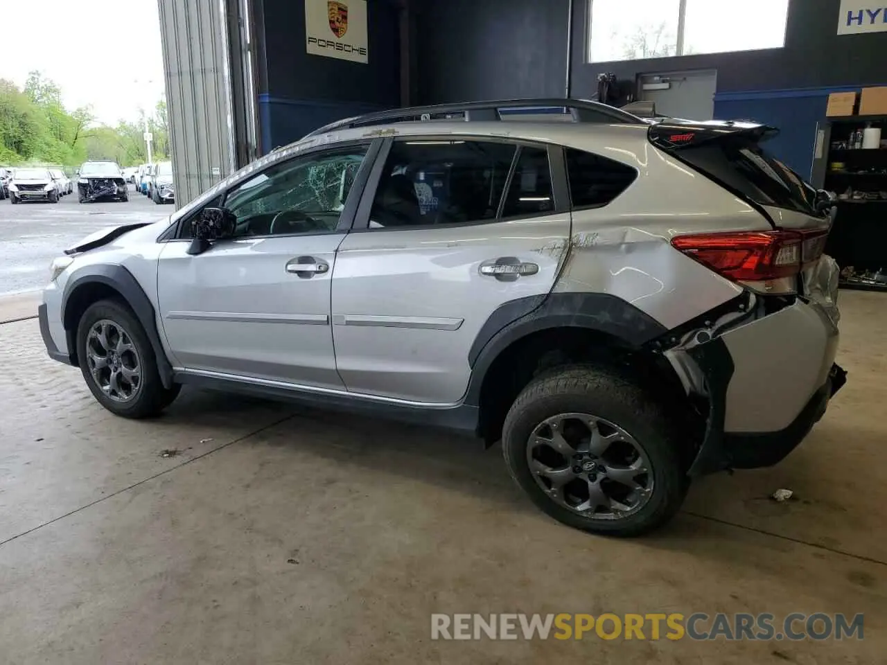 2 Photograph of a damaged car JF2GTHSC5NH279497 SUBARU CROSSTREK 2022
