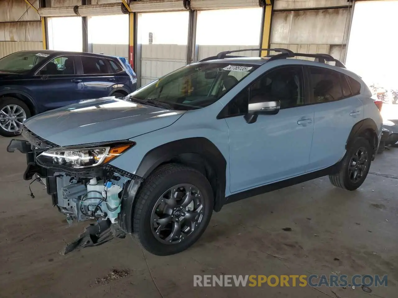 1 Photograph of a damaged car JF2GTHSC6NH210852 SUBARU CROSSTREK 2022