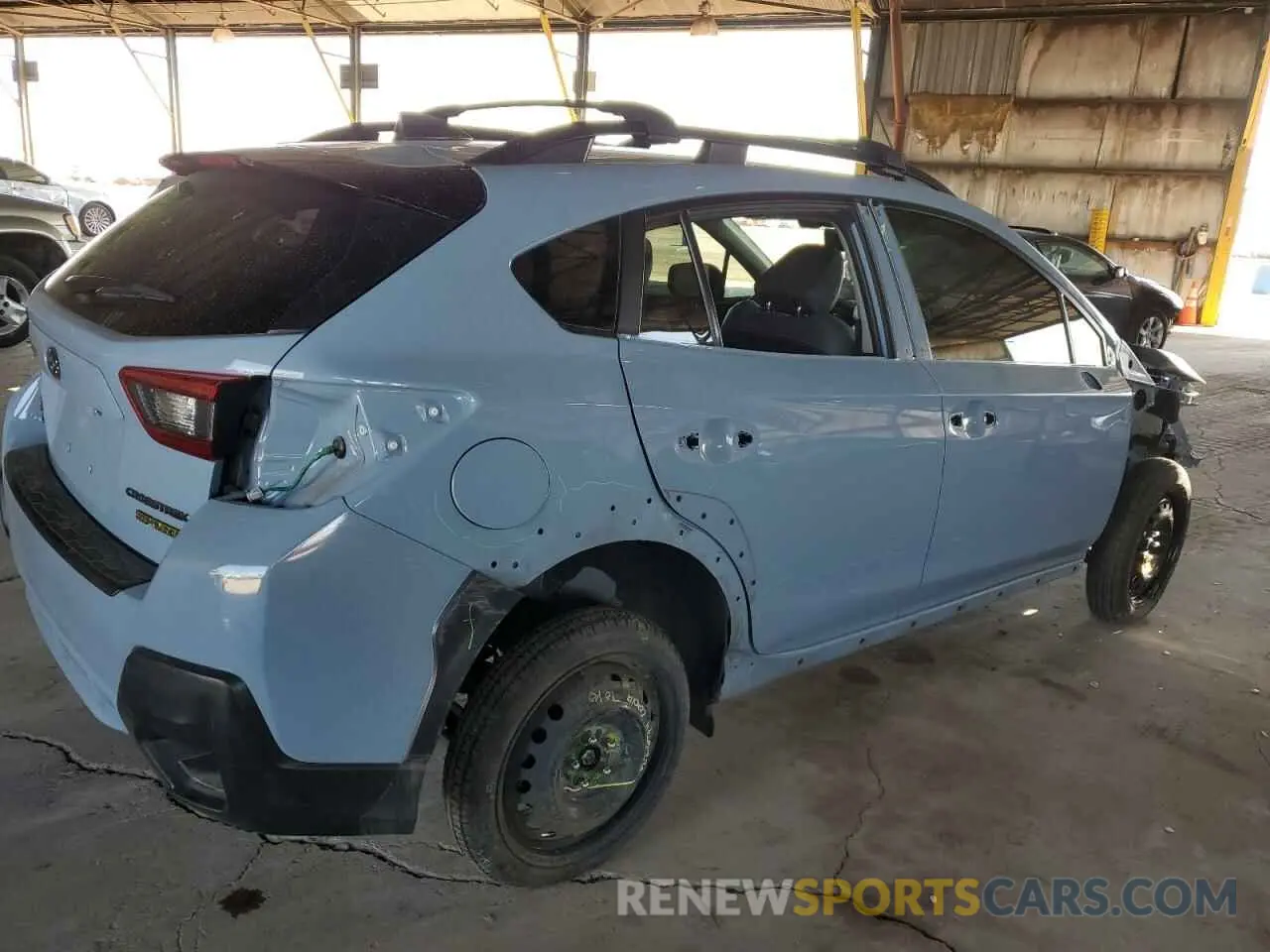 3 Photograph of a damaged car JF2GTHSC6NH210852 SUBARU CROSSTREK 2022