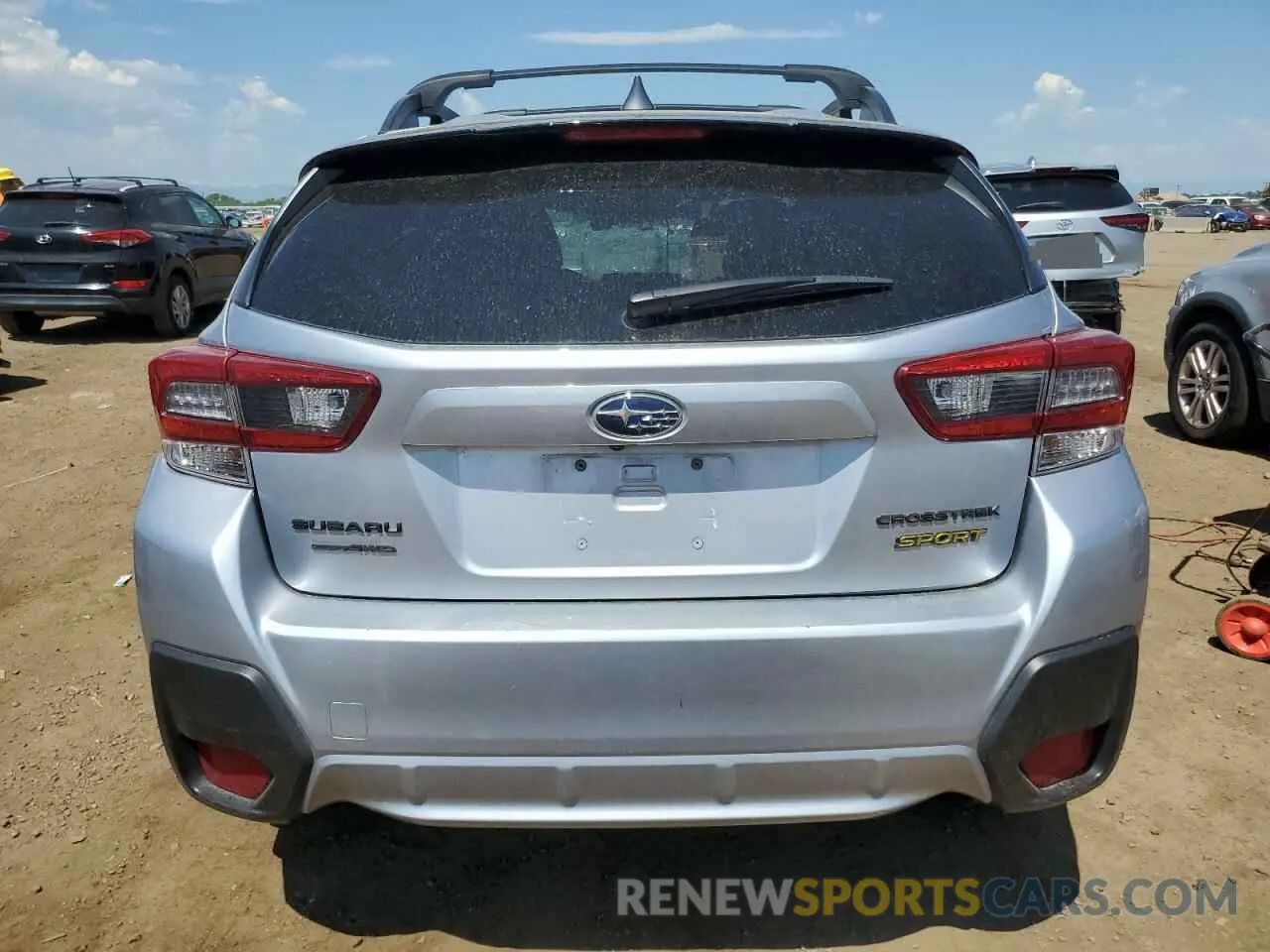 6 Photograph of a damaged car JF2GTHSC6NH286524 SUBARU CROSSTREK 2022