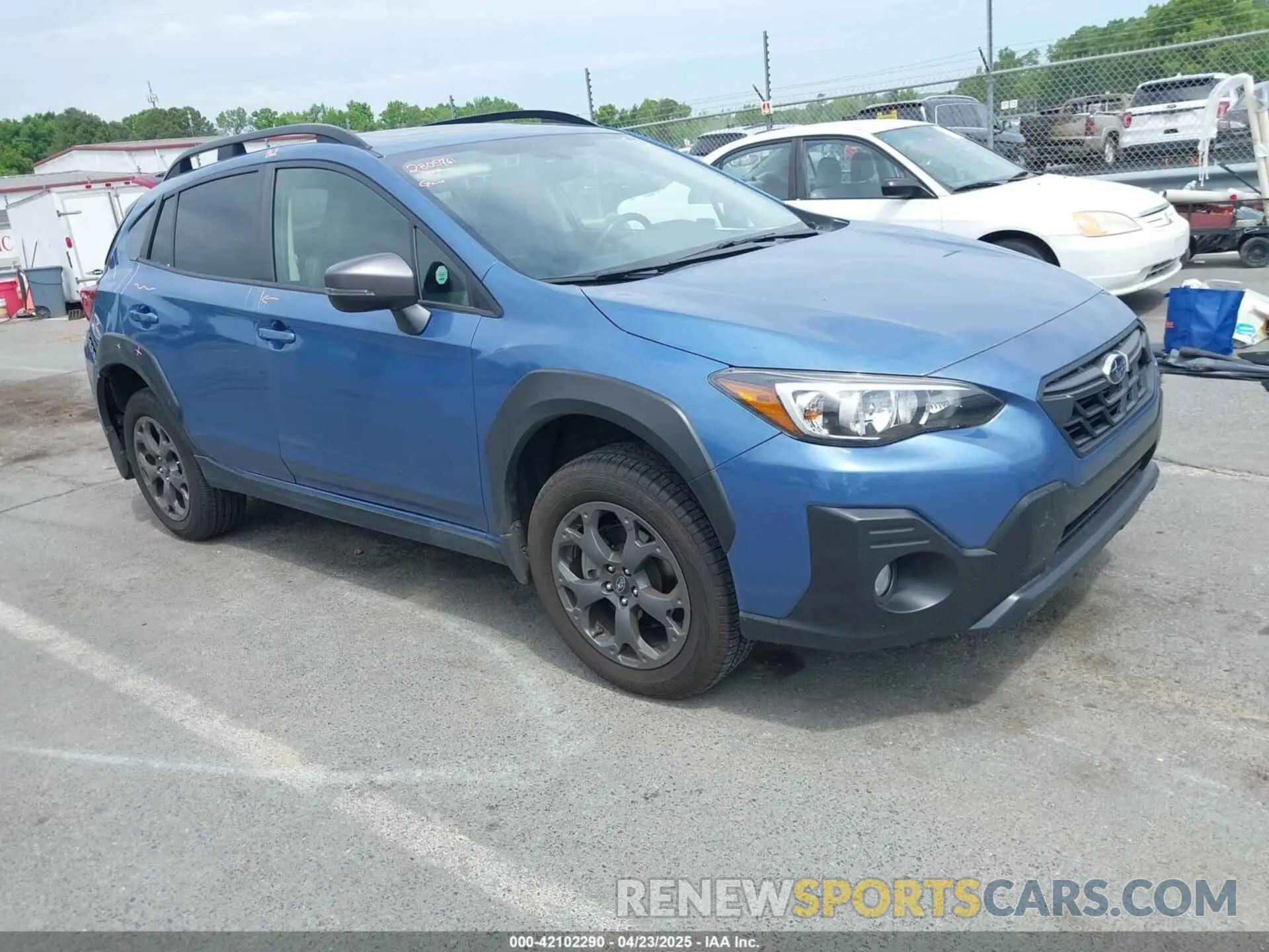 1 Photograph of a damaged car JF2GTHSC9NH265506 SUBARU CROSSTREK 2022