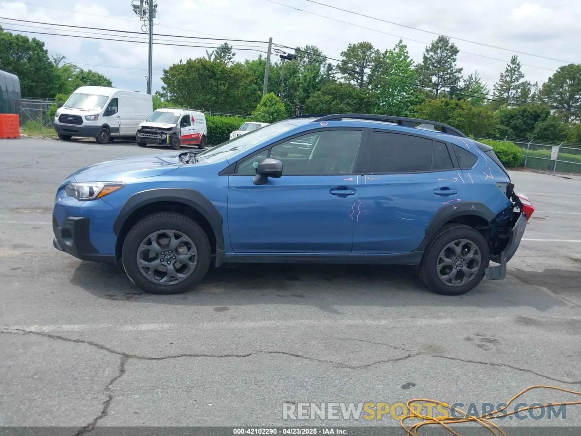 14 Photograph of a damaged car JF2GTHSC9NH265506 SUBARU CROSSTREK 2022
