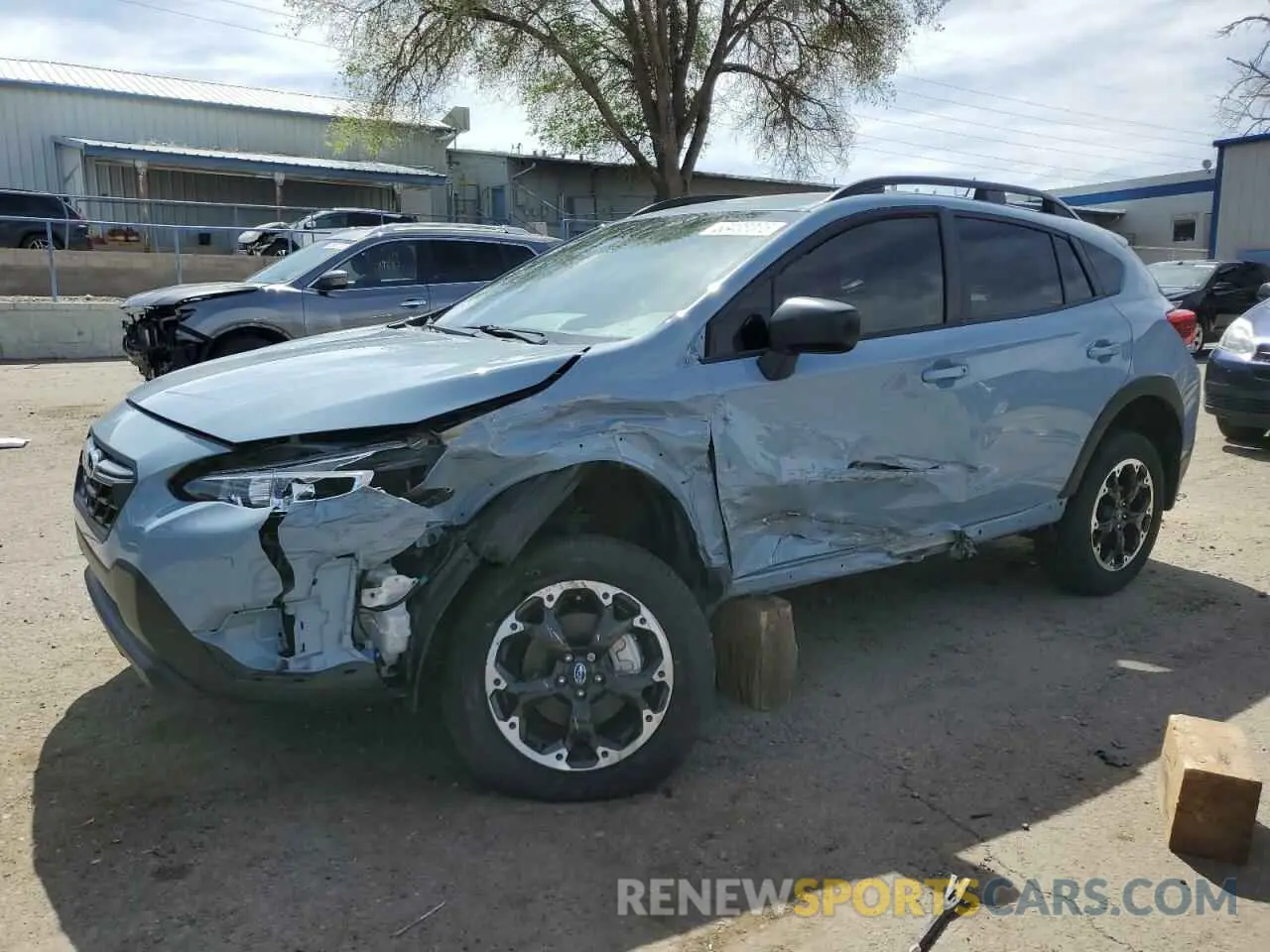 1 Photograph of a damaged car JF2GTABC0P8283290 SUBARU CROSSTREK 2023
