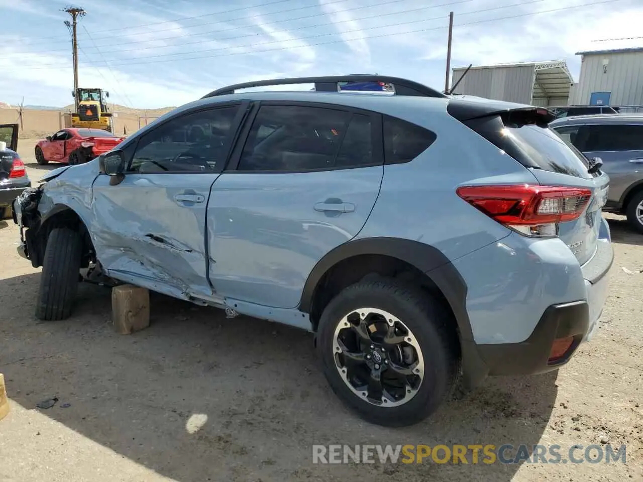 2 Photograph of a damaged car JF2GTABC0P8283290 SUBARU CROSSTREK 2023