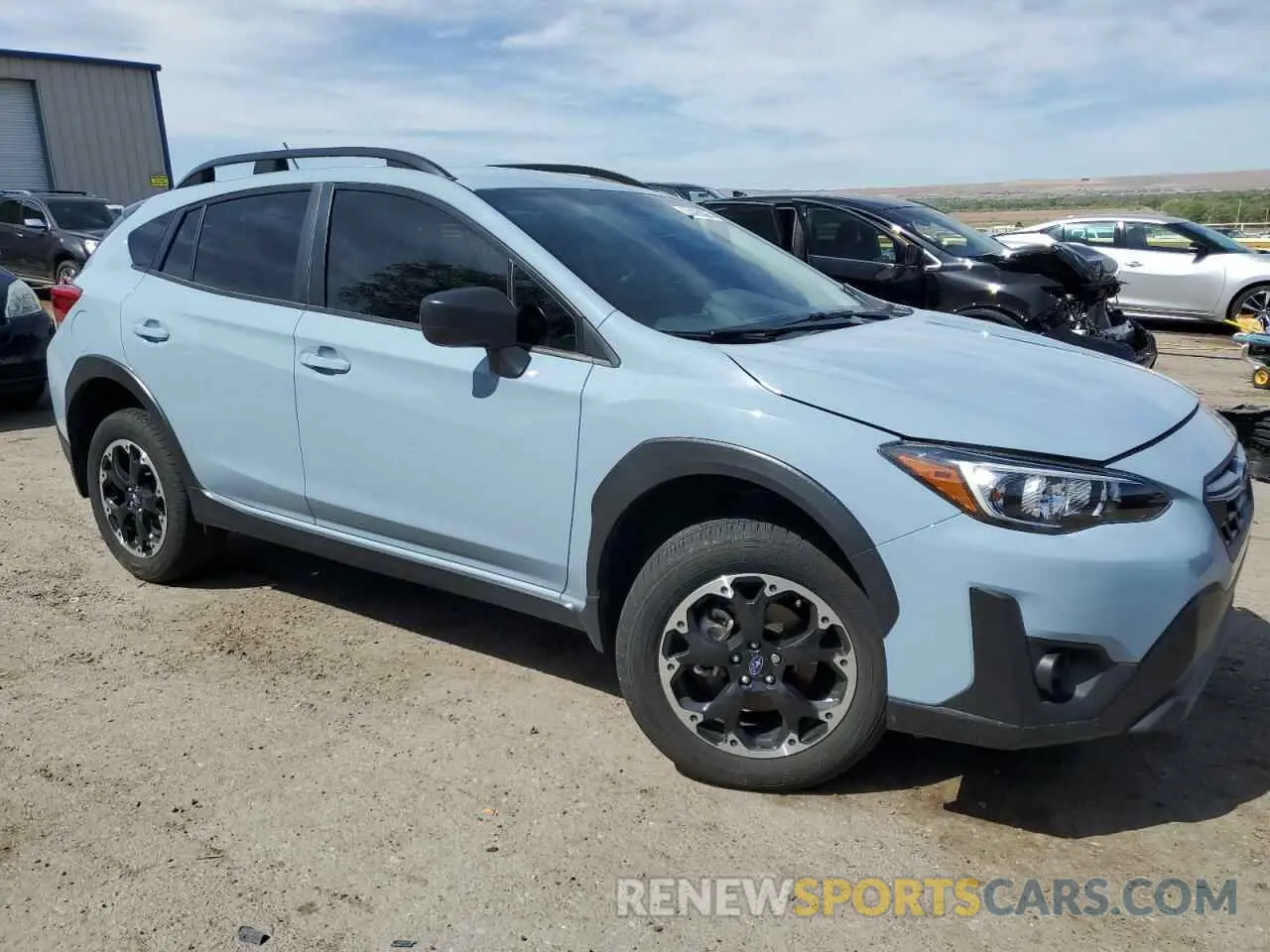 4 Photograph of a damaged car JF2GTABC0P8283290 SUBARU CROSSTREK 2023