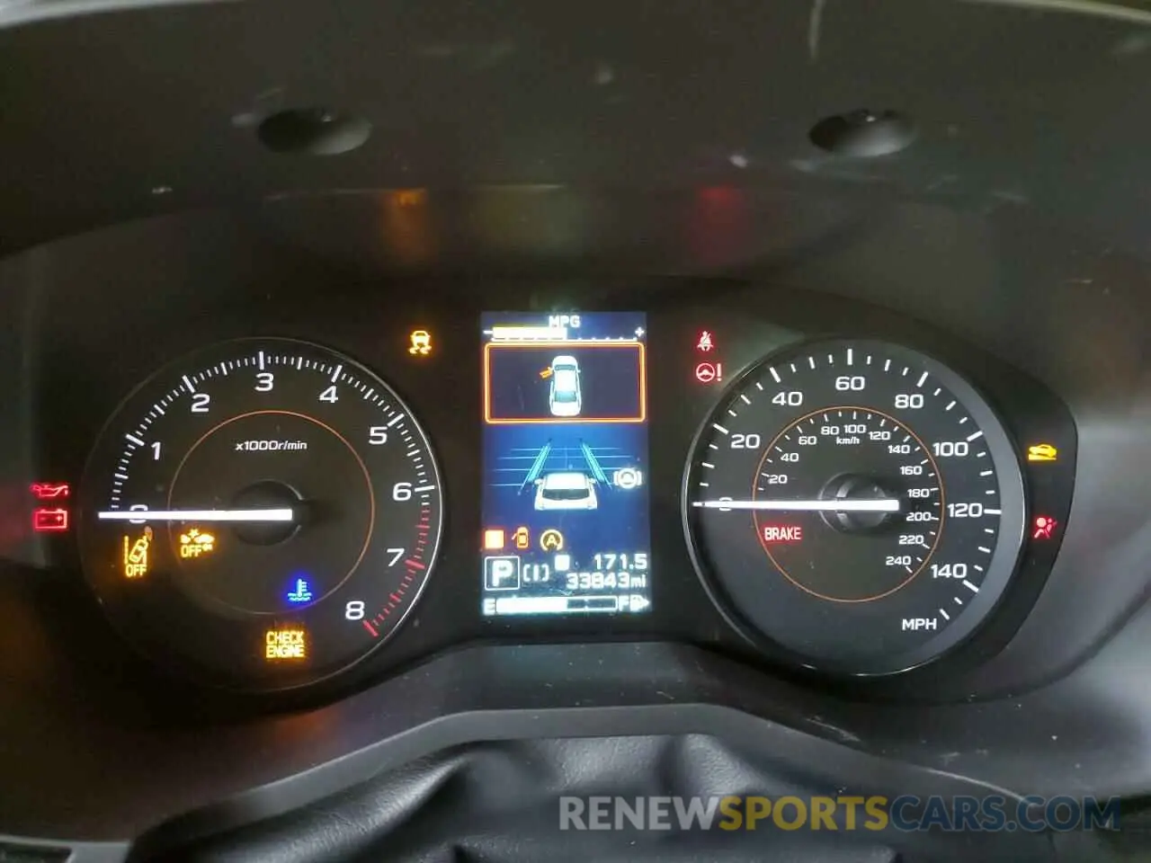 9 Photograph of a damaged car JF2GTABC2PH207554 SUBARU CROSSTREK 2023