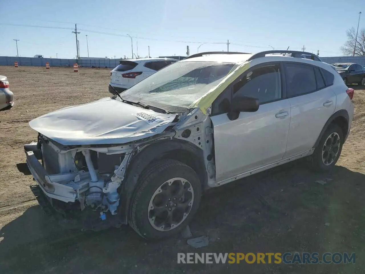 1 Photograph of a damaged car JF2GTABC3P8218708 SUBARU CROSSTREK 2023
