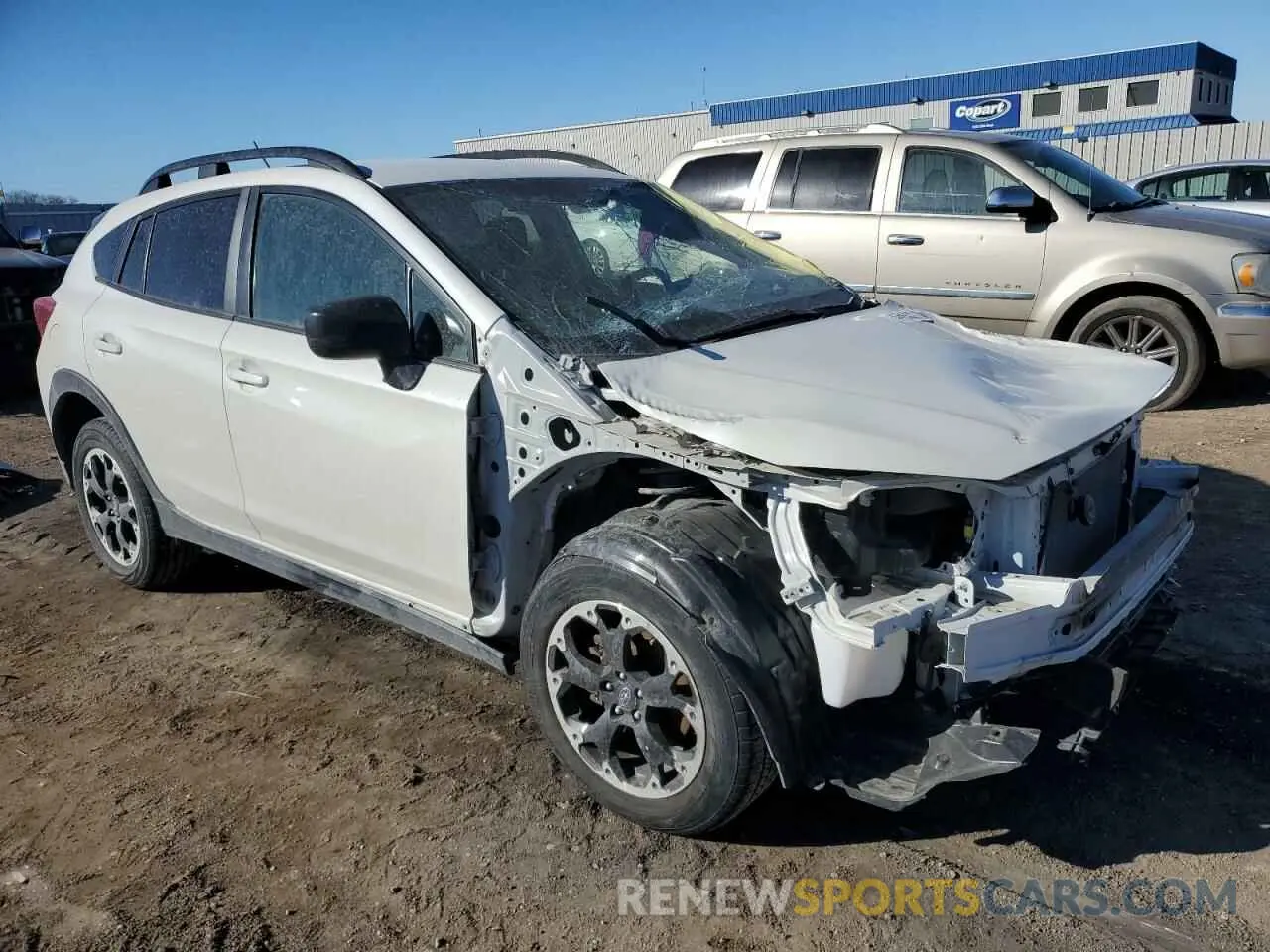 4 Photograph of a damaged car JF2GTABC3P8218708 SUBARU CROSSTREK 2023