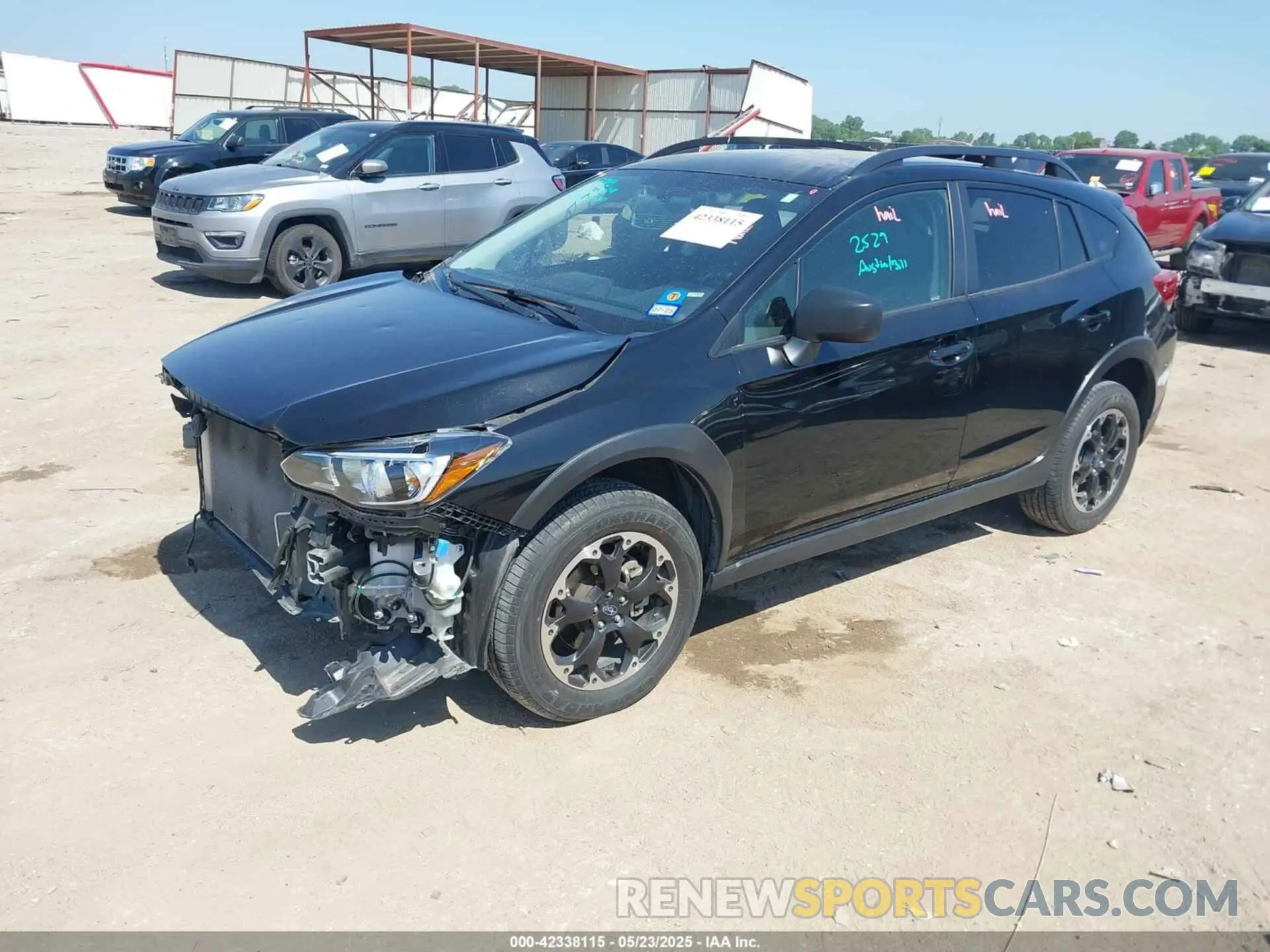 2 Photograph of a damaged car JF2GTABC3PH204274 SUBARU CROSSTREK 2023