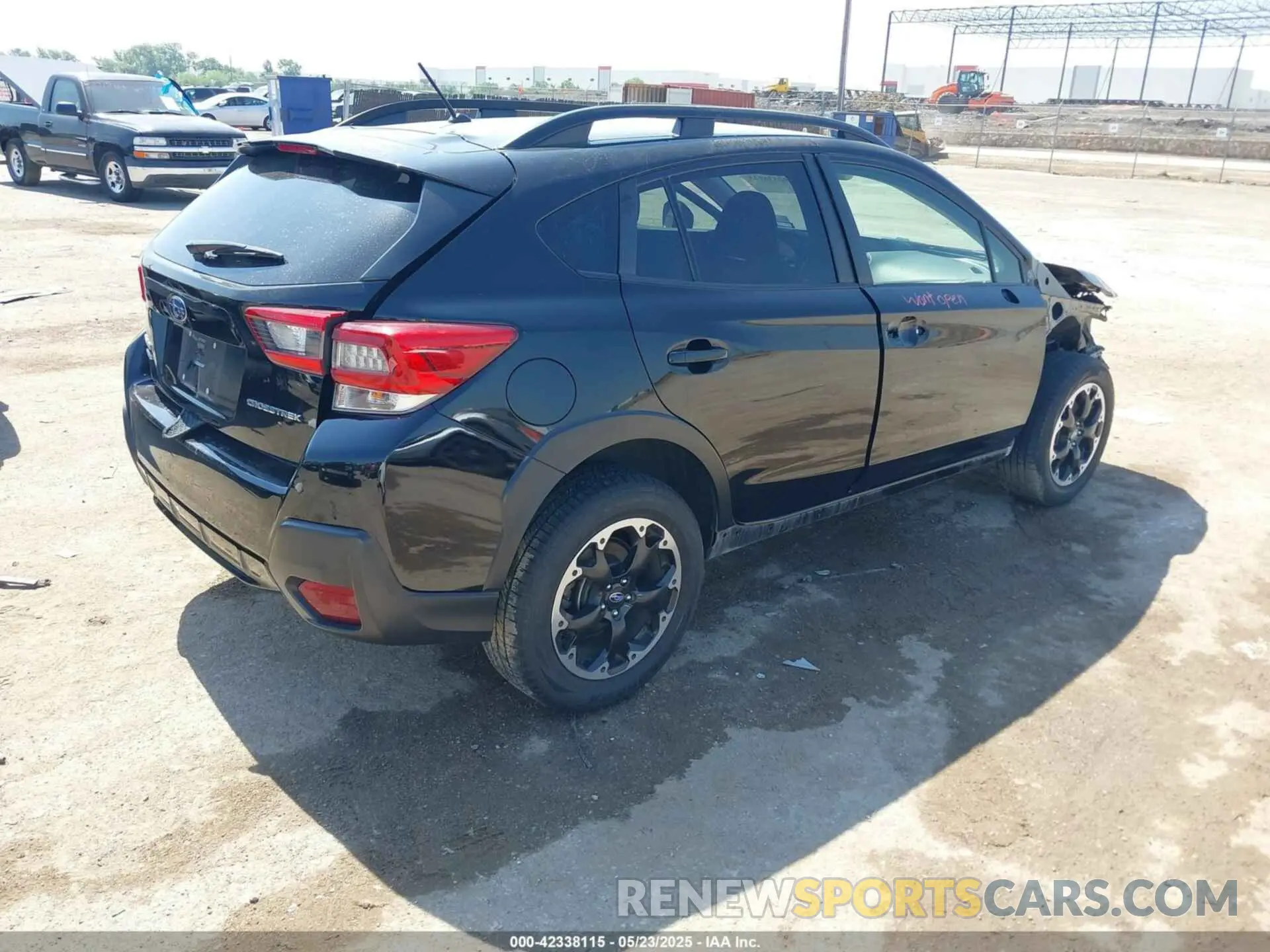 4 Photograph of a damaged car JF2GTABC3PH204274 SUBARU CROSSTREK 2023