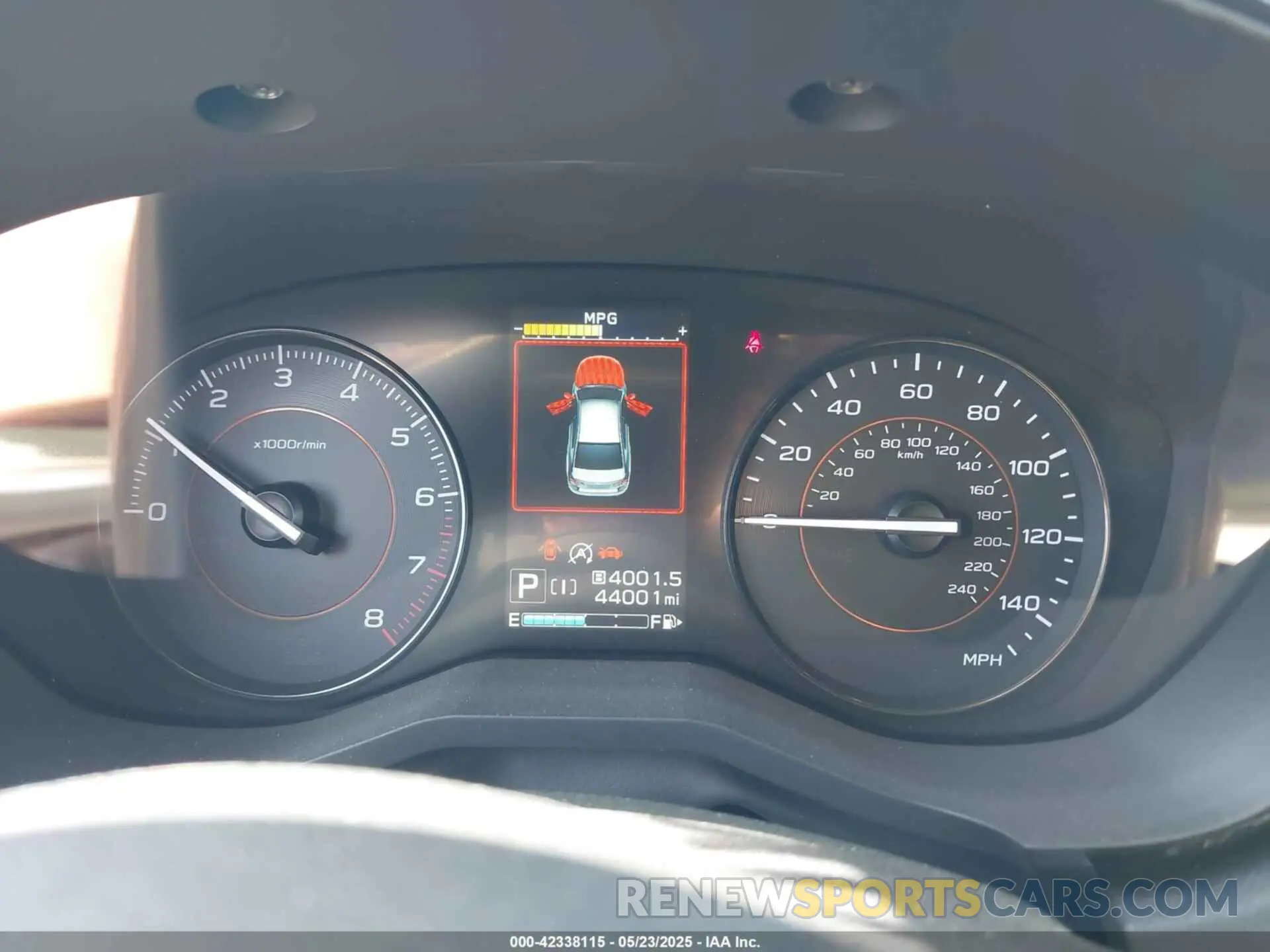 7 Photograph of a damaged car JF2GTABC3PH204274 SUBARU CROSSTREK 2023