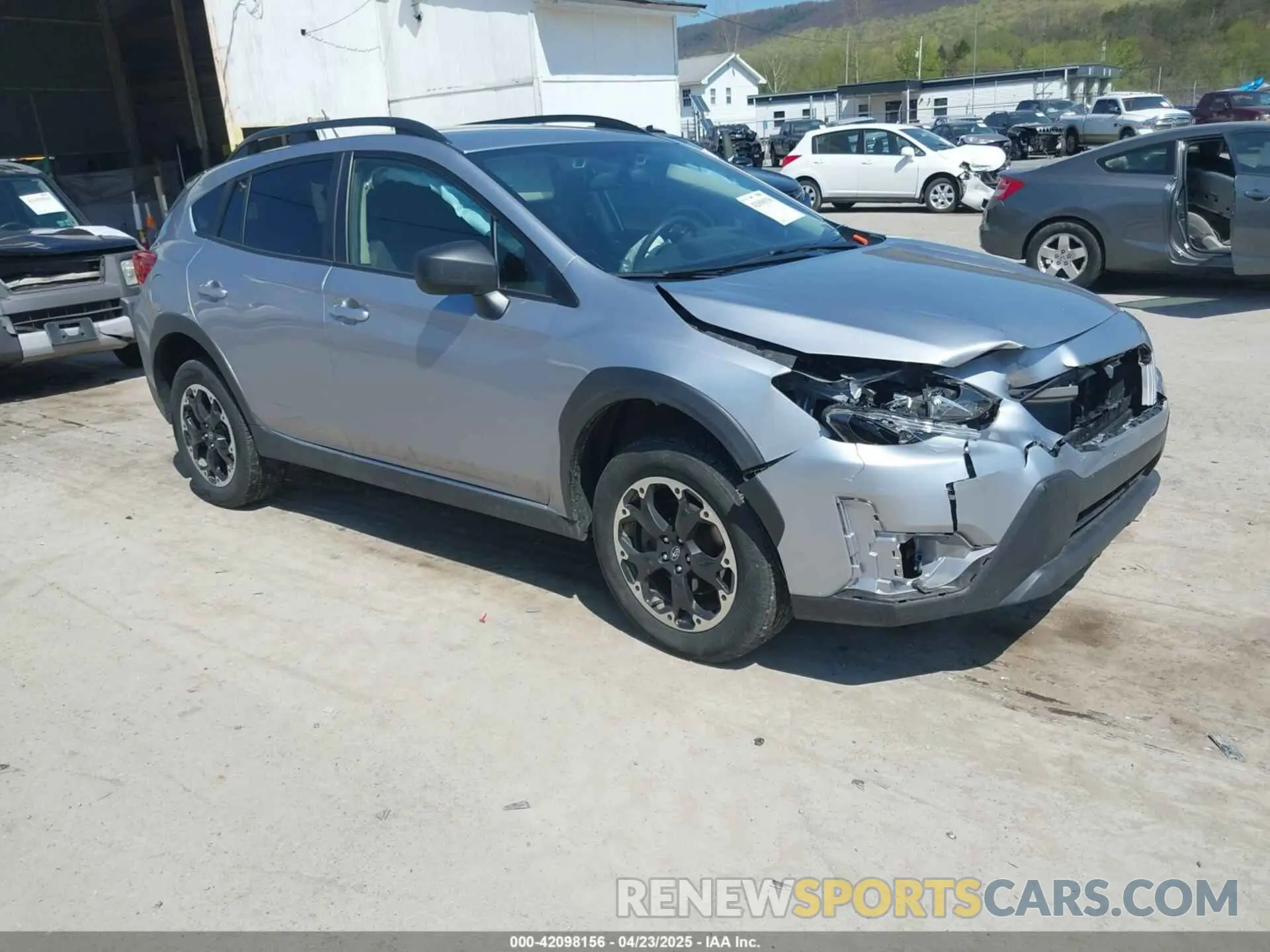 1 Photograph of a damaged car JF2GTABC4P8285866 SUBARU CROSSTREK 2023