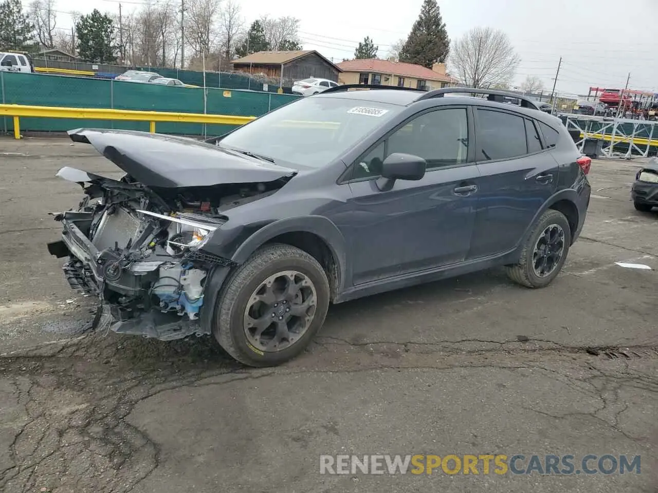 1 Photograph of a damaged car JF2GTABC4P8316128 SUBARU CROSSTREK 2023