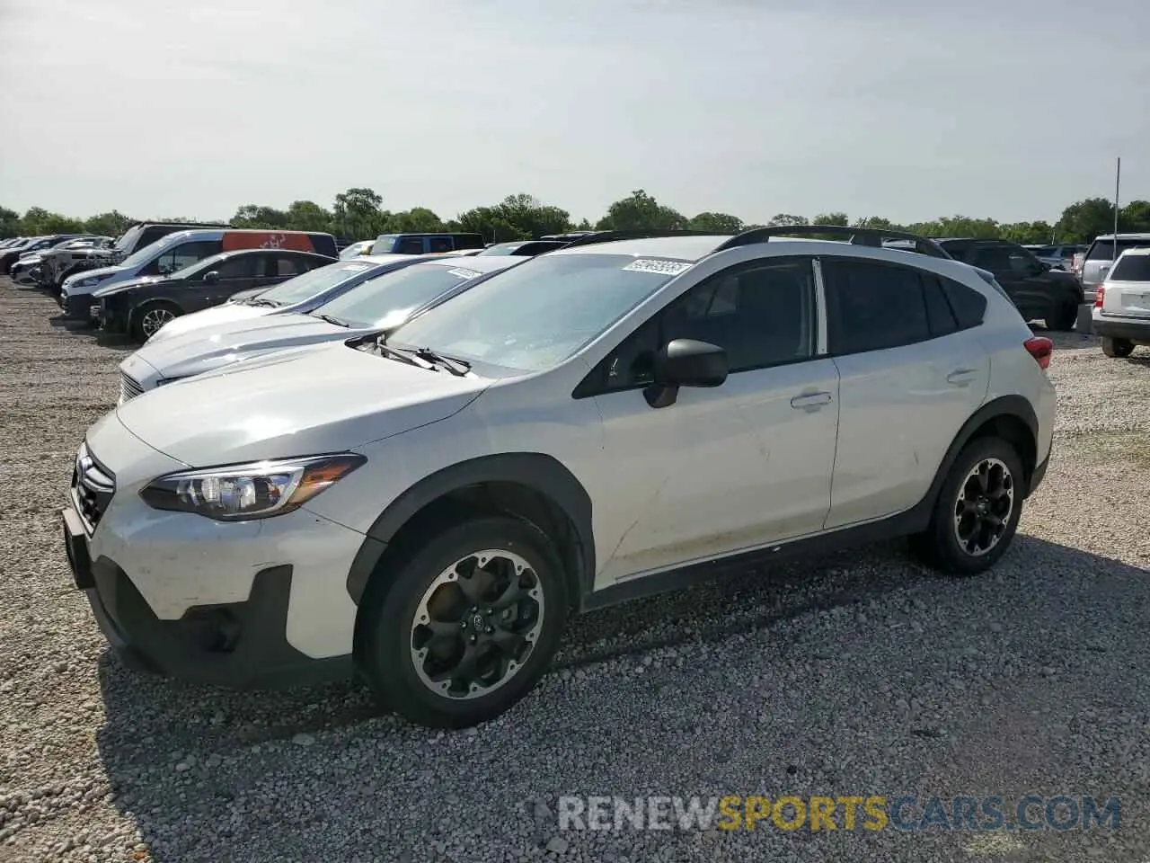 1 Photograph of a damaged car JF2GTABC5P8250642 SUBARU CROSSTREK 2023