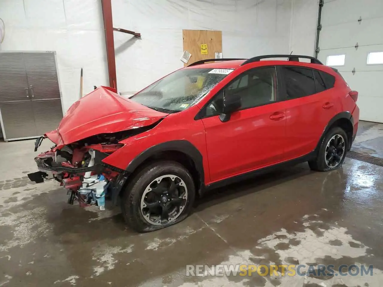 1 Photograph of a damaged car JF2GTABC7PH215021 SUBARU CROSSTREK 2023