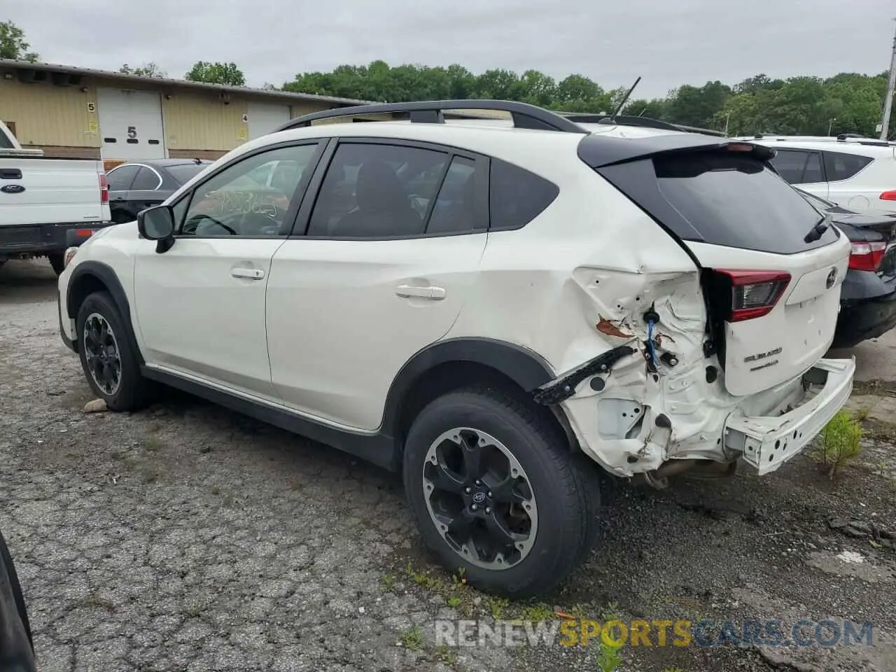 2 Photograph of a damaged car JF2GTABC8P8303396 SUBARU CROSSTREK 2023