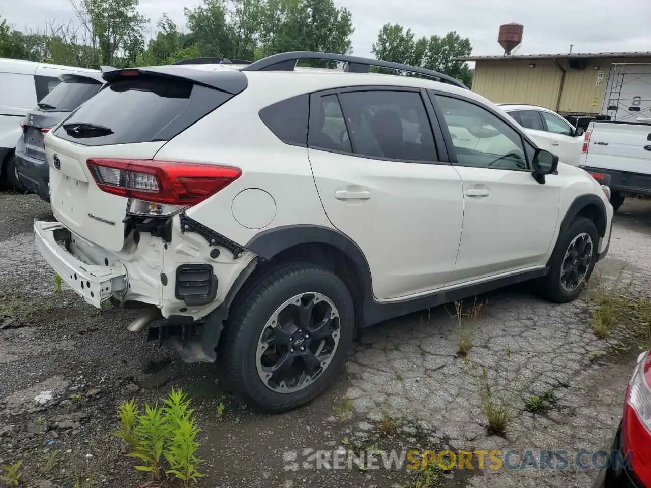3 Photograph of a damaged car JF2GTABC8P8303396 SUBARU CROSSTREK 2023