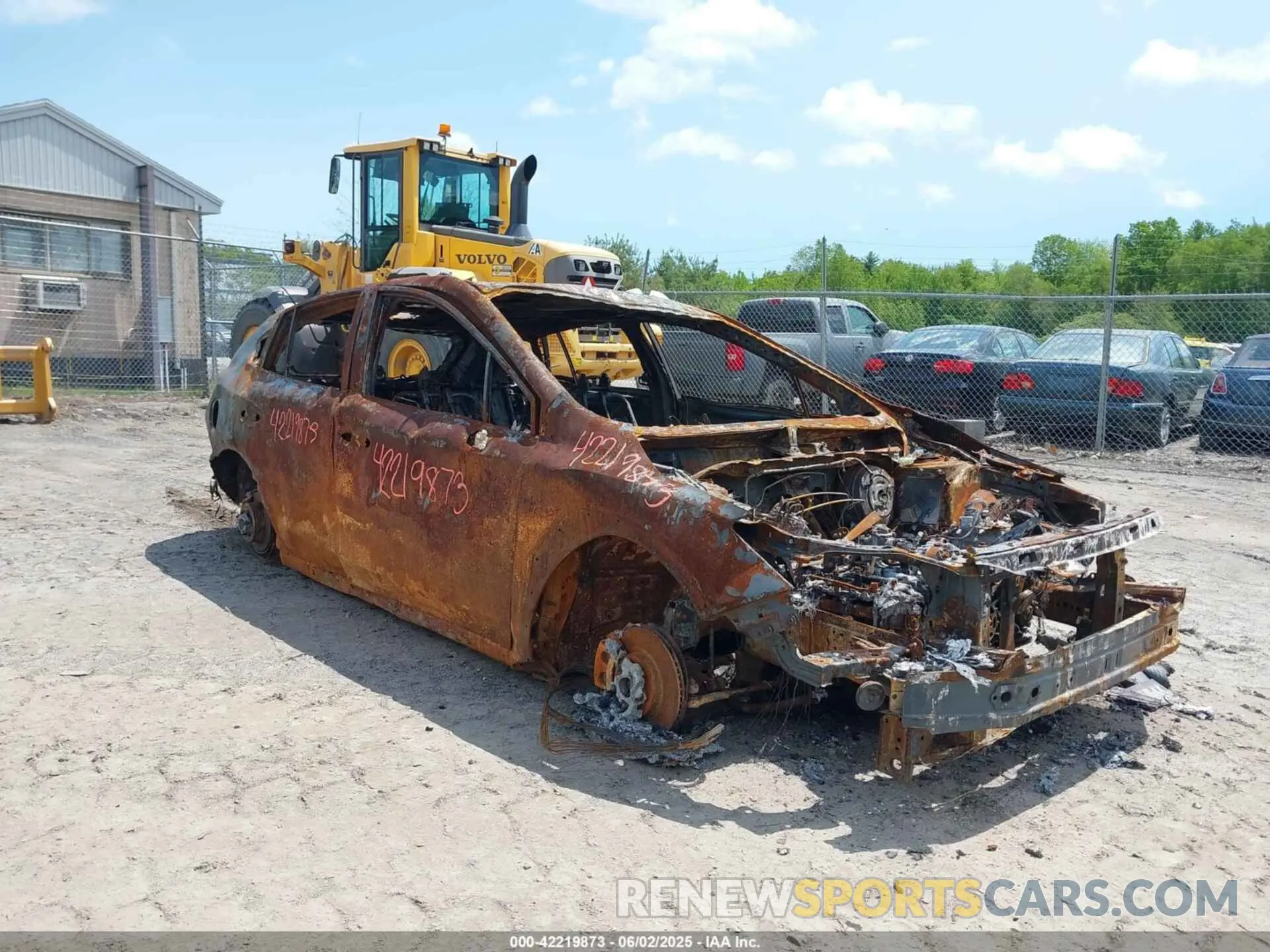 1 Photograph of a damaged car JF2GTABC8PH260534 SUBARU CROSSTREK 2023