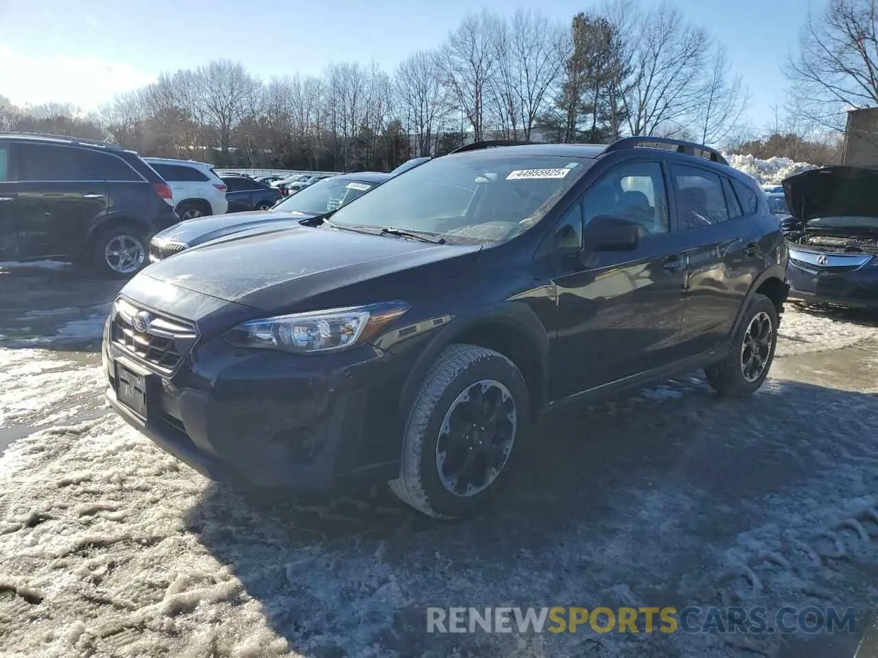 1 Photograph of a damaged car JF2GTABC9P8303407 SUBARU CROSSTREK 2023