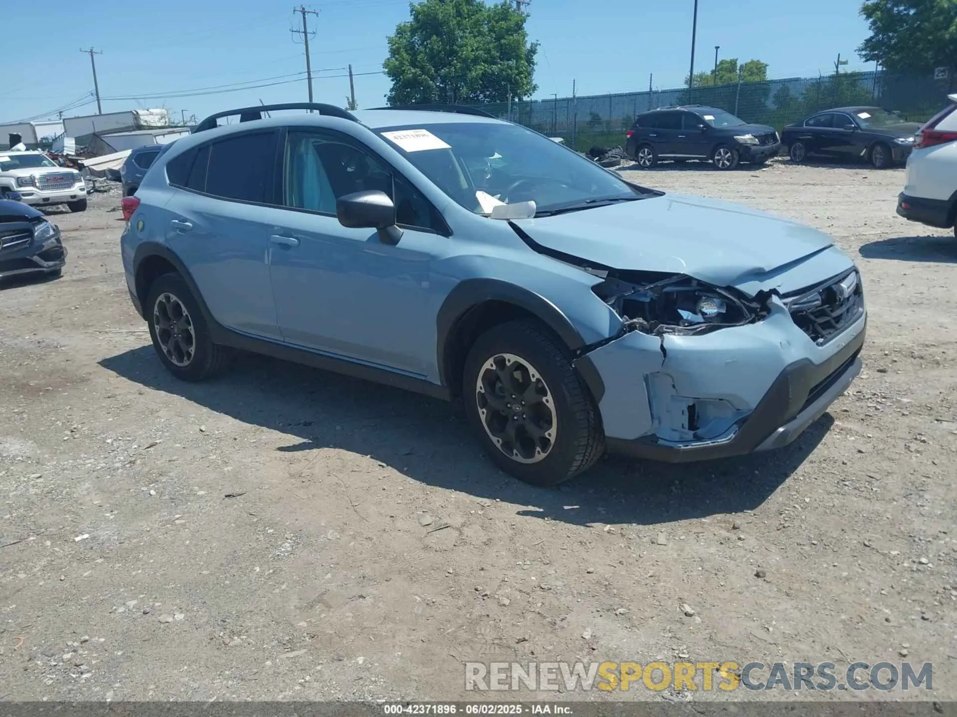 1 Photograph of a damaged car JF2GTABC9PH215778 SUBARU CROSSTREK 2023