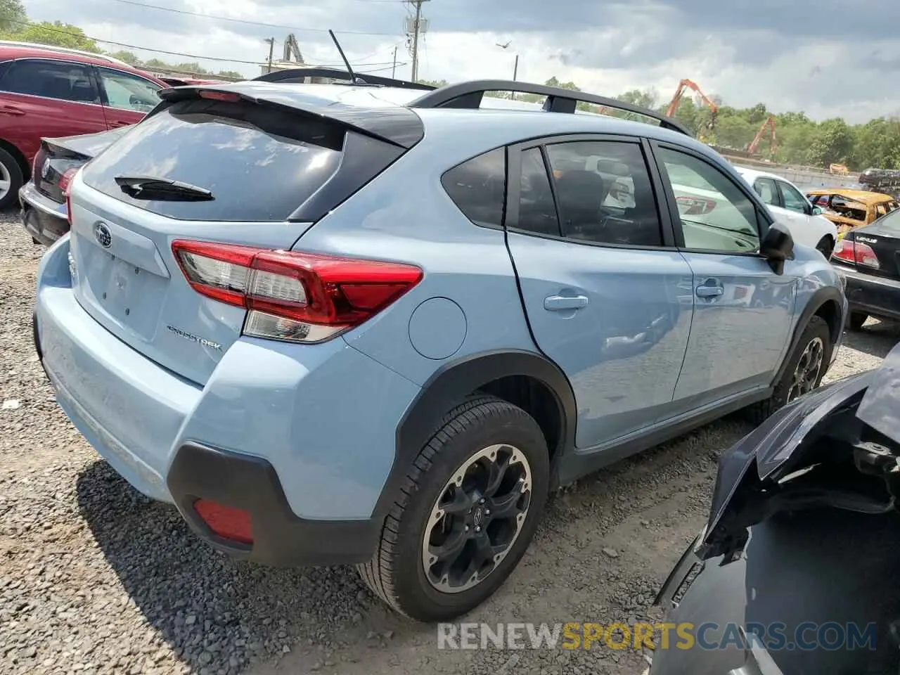 3 Photograph of a damaged car JF2GTABC9PH261403 SUBARU CROSSTREK 2023