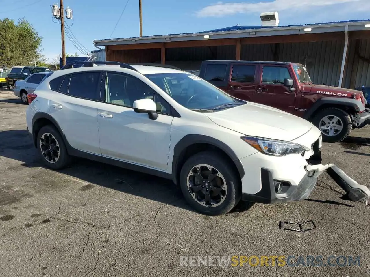 4 Photograph of a damaged car JF2GTACC4PG210783 SUBARU CROSSTREK 2023