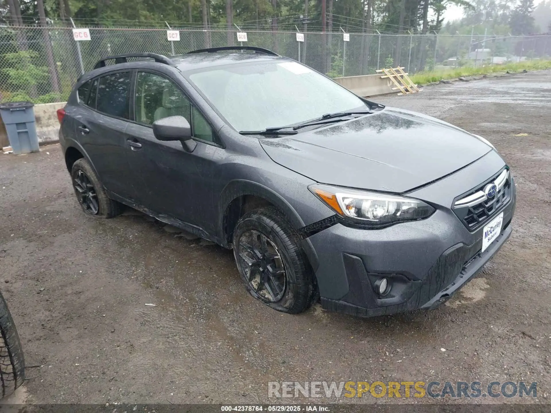 1 Photograph of a damaged car JF2GTACC5P9210960 SUBARU CROSSTREK 2023