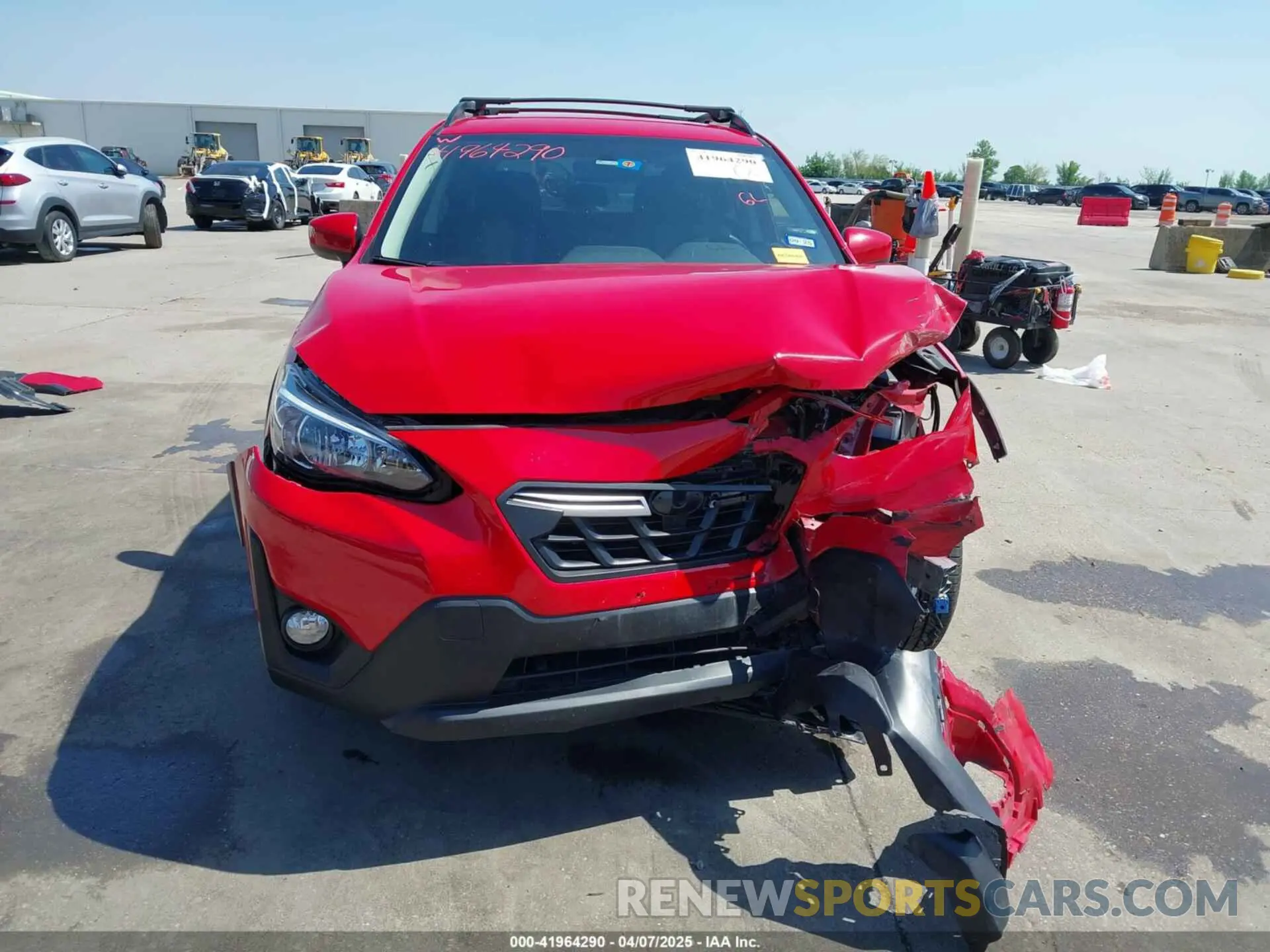 13 Photograph of a damaged car JF2GTACC7PG207022 SUBARU CROSSTREK 2023