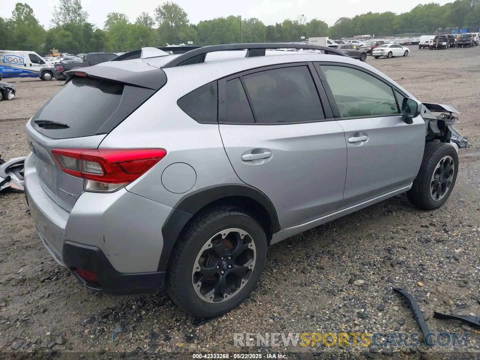 4 Photograph of a damaged car JF2GTACC8P9223069 SUBARU CROSSTREK 2023