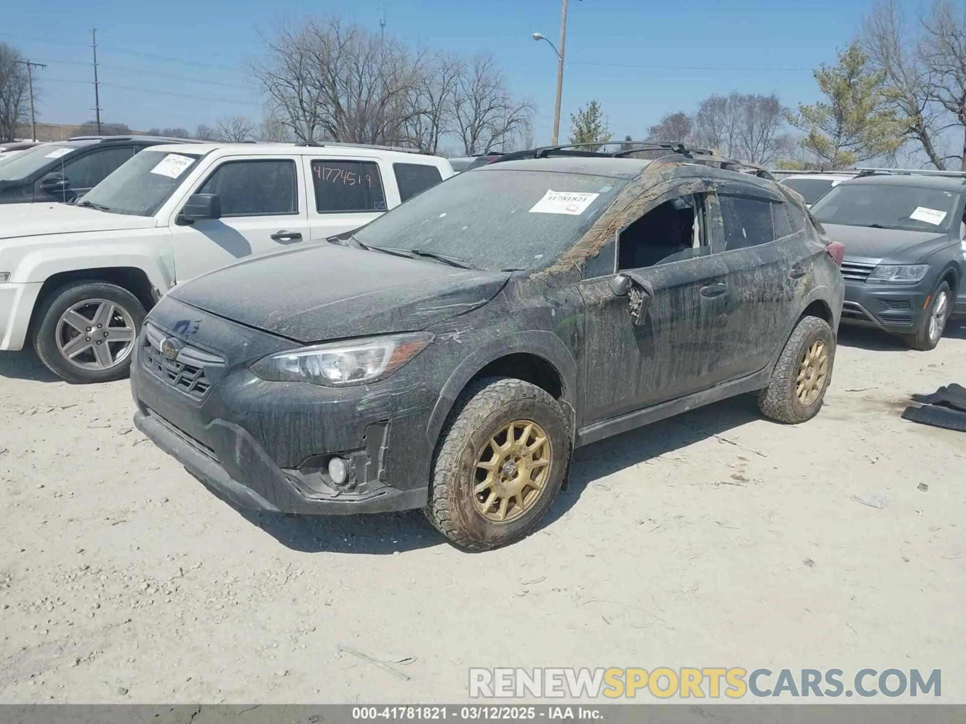 2 Photograph of a damaged car JF2GTACC8P9297544 SUBARU CROSSTREK 2023