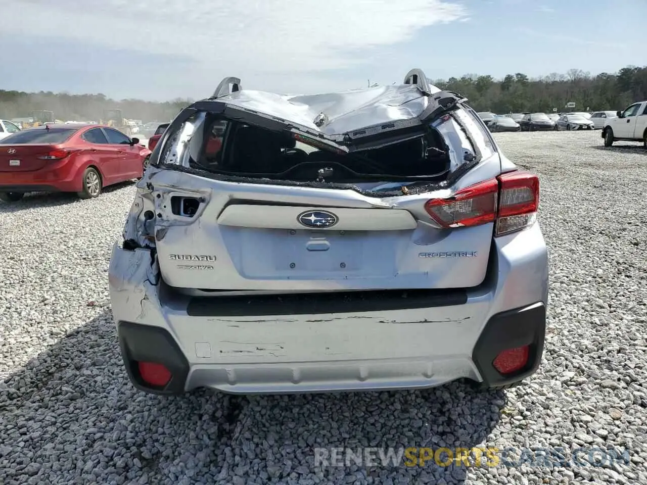 6 Photograph of a damaged car JF2GTAEC3PH214122 SUBARU CROSSTREK 2023