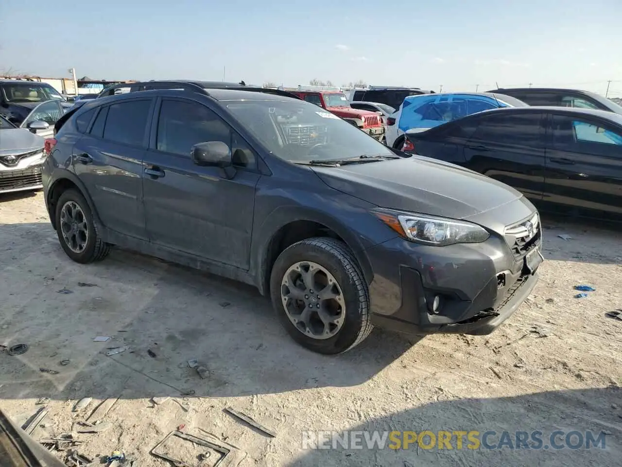 4 Photograph of a damaged car JF2GTAEC5P8303464 SUBARU CROSSTREK 2023