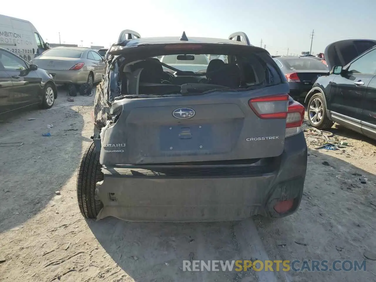 6 Photograph of a damaged car JF2GTAEC5P8303464 SUBARU CROSSTREK 2023