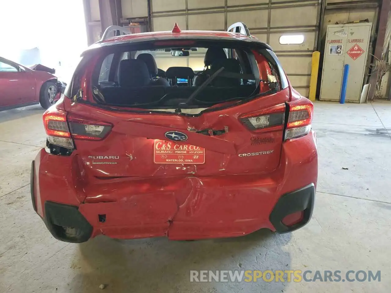 6 Photograph of a damaged car JF2GTAEC6P8327546 SUBARU CROSSTREK 2023
