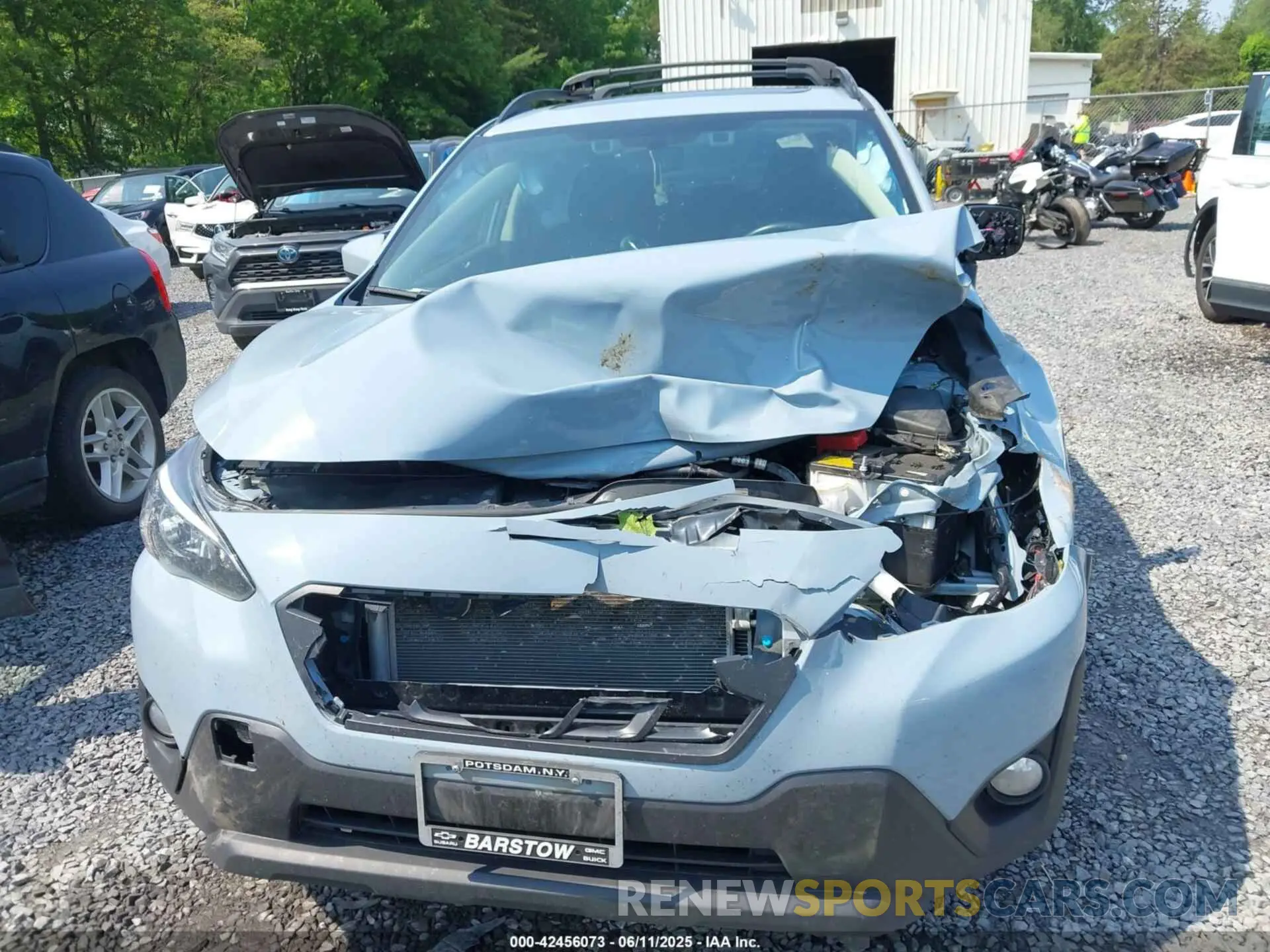 12 Photograph of a damaged car JF2GTAEC6PH307748 SUBARU CROSSTREK 2023