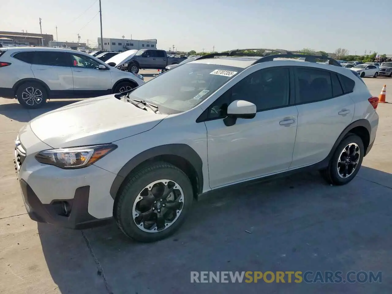 1 Photograph of a damaged car JF2GTAEC8PH214102 SUBARU CROSSTREK 2023