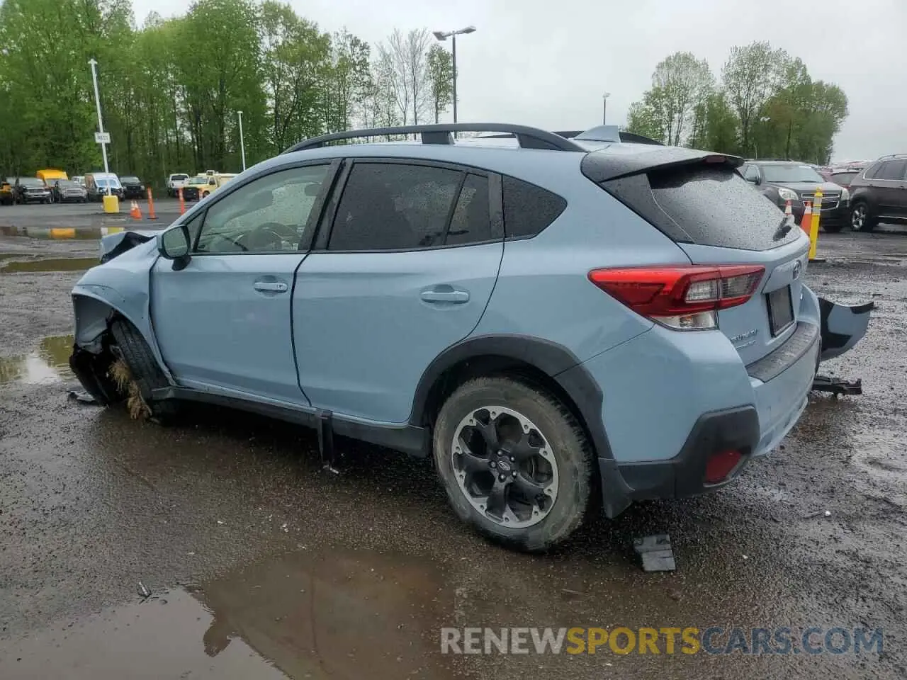 2 Photograph of a damaged car JF2GTAEC9PH207952 SUBARU CROSSTREK 2023