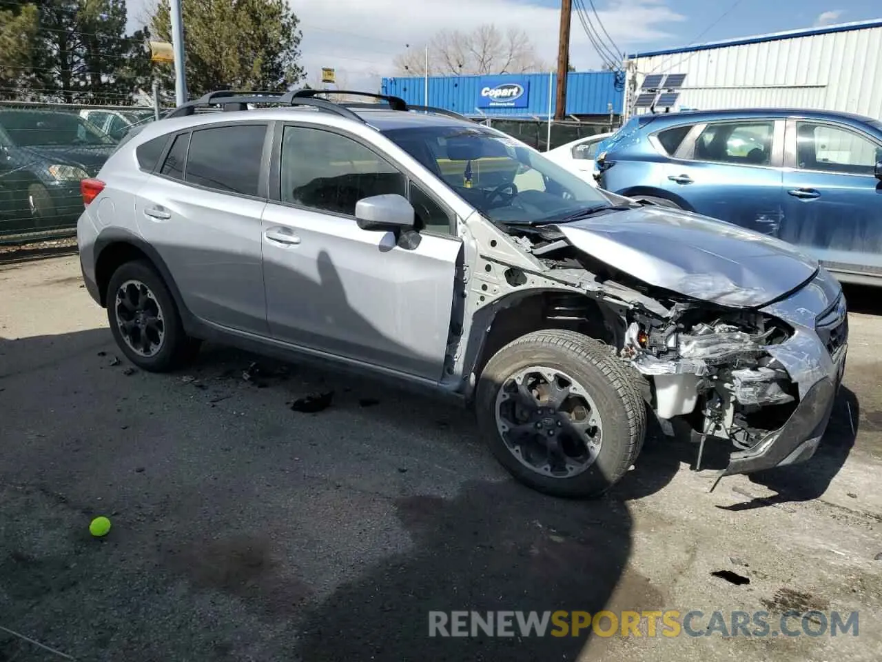 4 Photograph of a damaged car JF2GTAECXP8235999 SUBARU CROSSTREK 2023