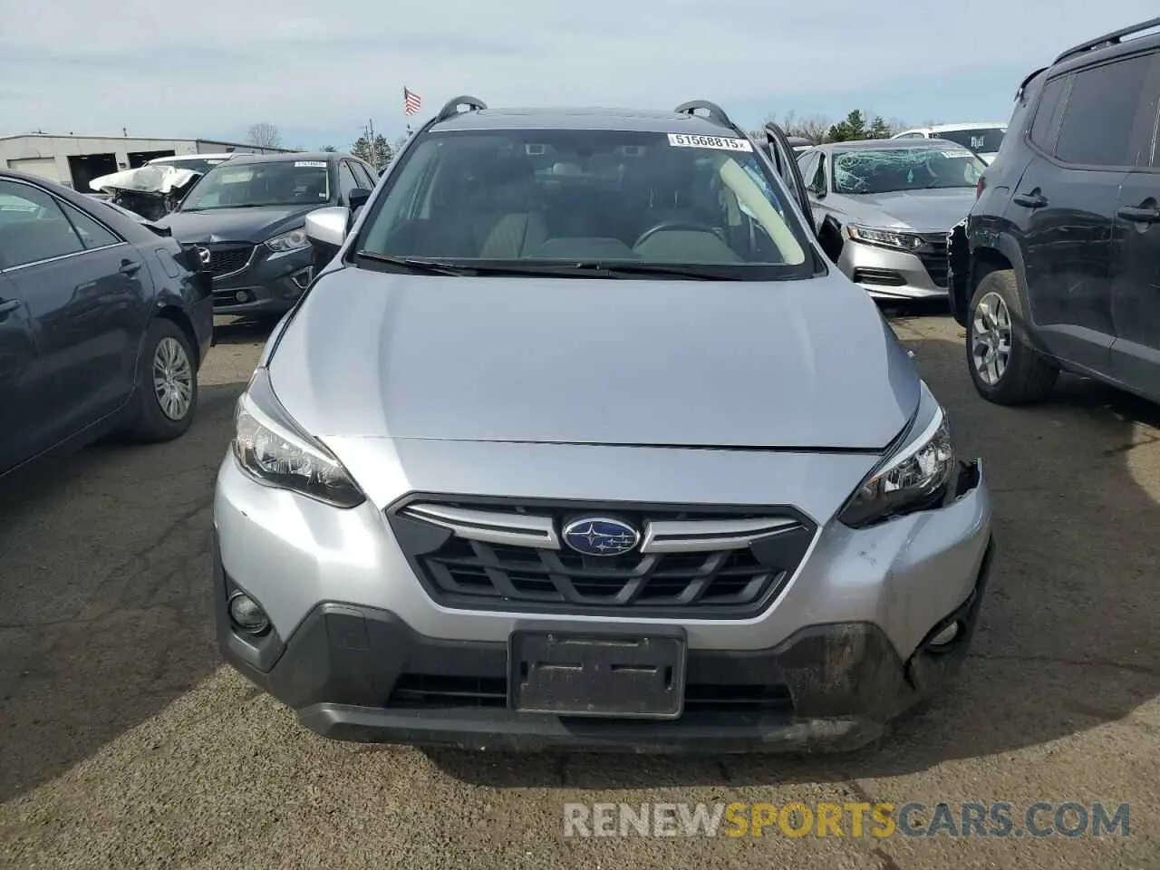 5 Photograph of a damaged car JF2GTAECXPH206034 SUBARU CROSSTREK 2023