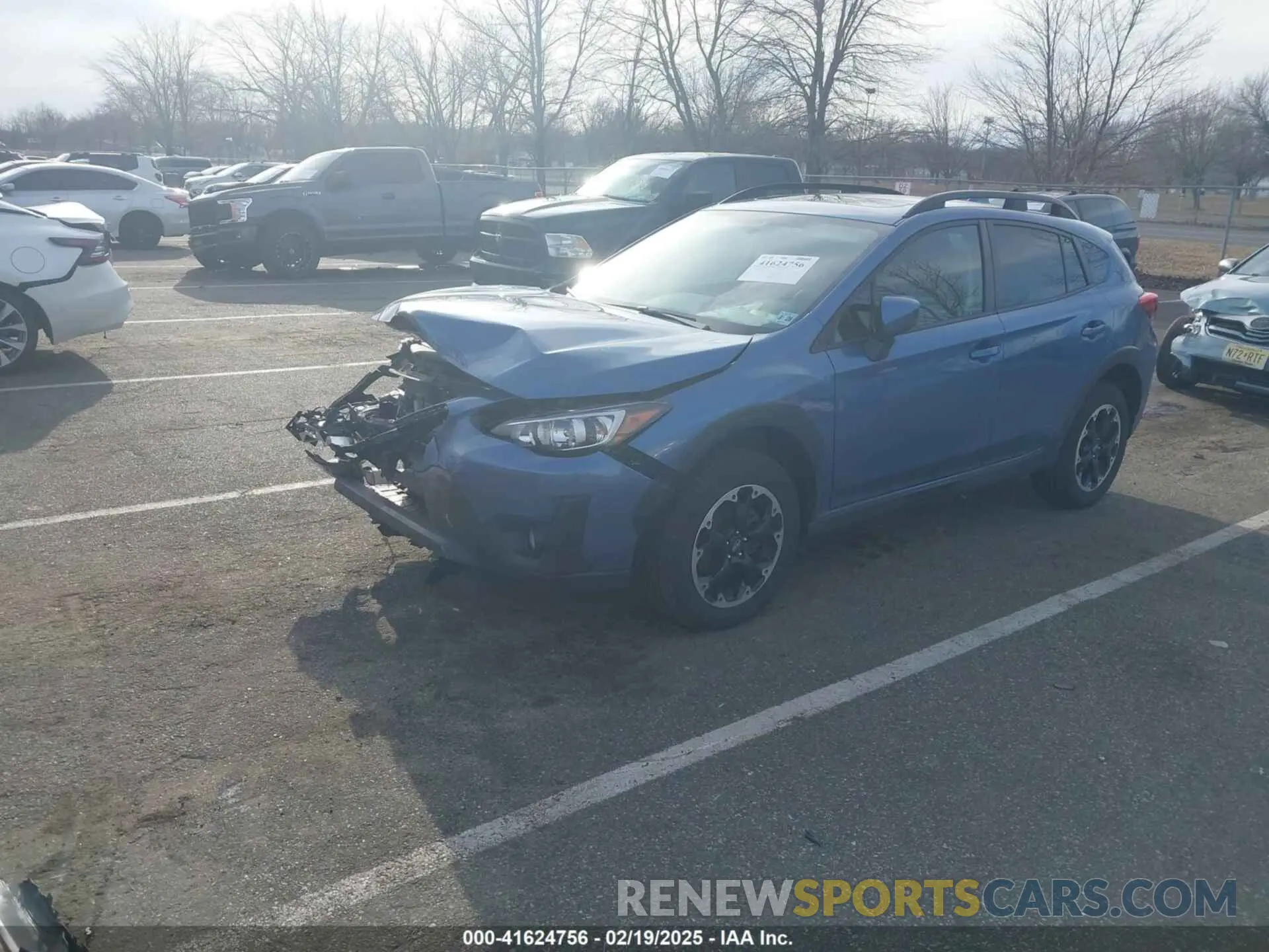 2 Photograph of a damaged car JF2GTAECXPH318882 SUBARU CROSSTREK 2023