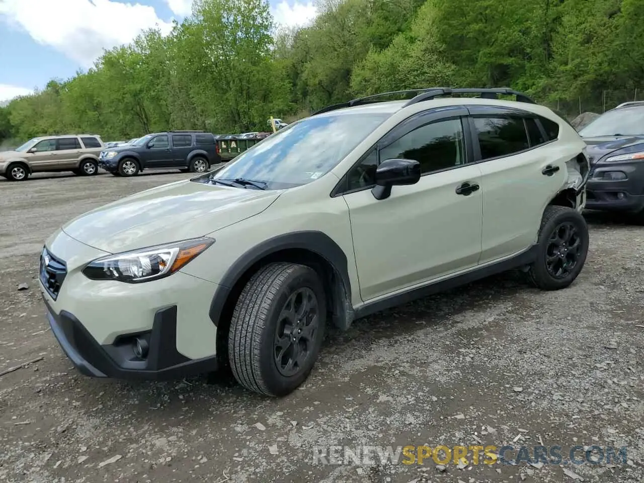 1 Photograph of a damaged car JF2GTAPC0P8226502 SUBARU CROSSTREK 2023